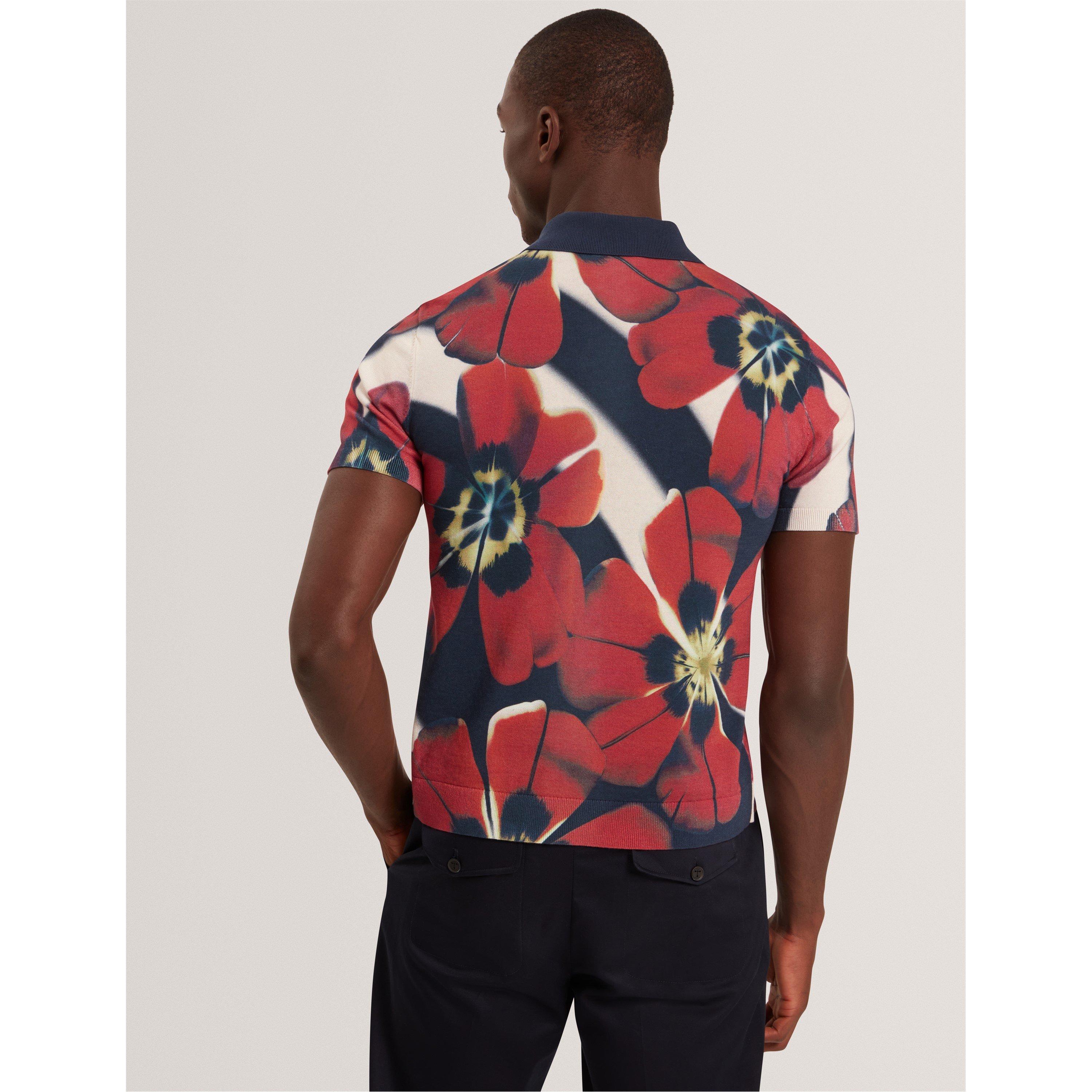 Multicol - Ted Baker - Ted SS Floral Shirt Sn61 - 3