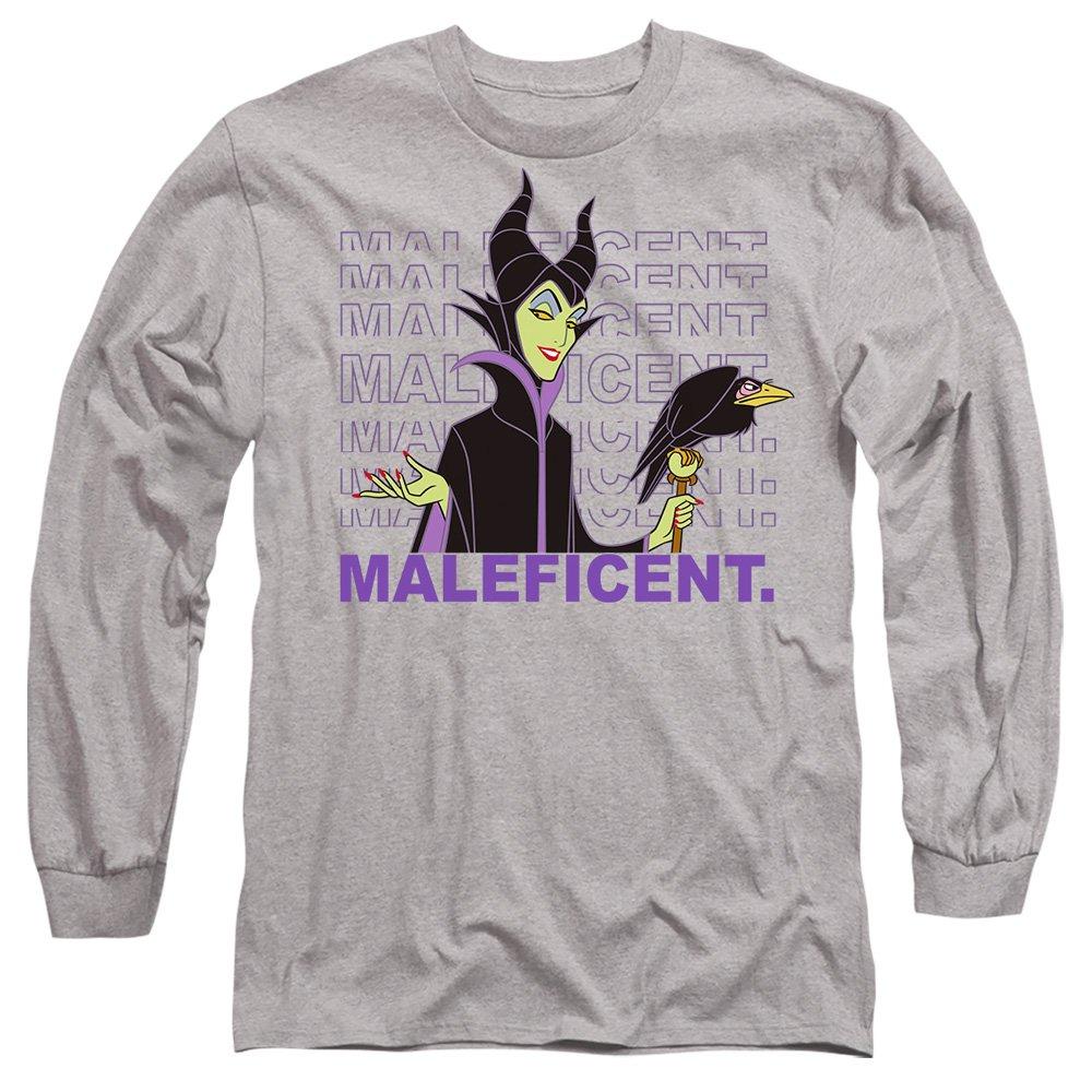 Light Grey - Disney - Maleficent Repeat Name T-Shirt Athletic Heather - 1