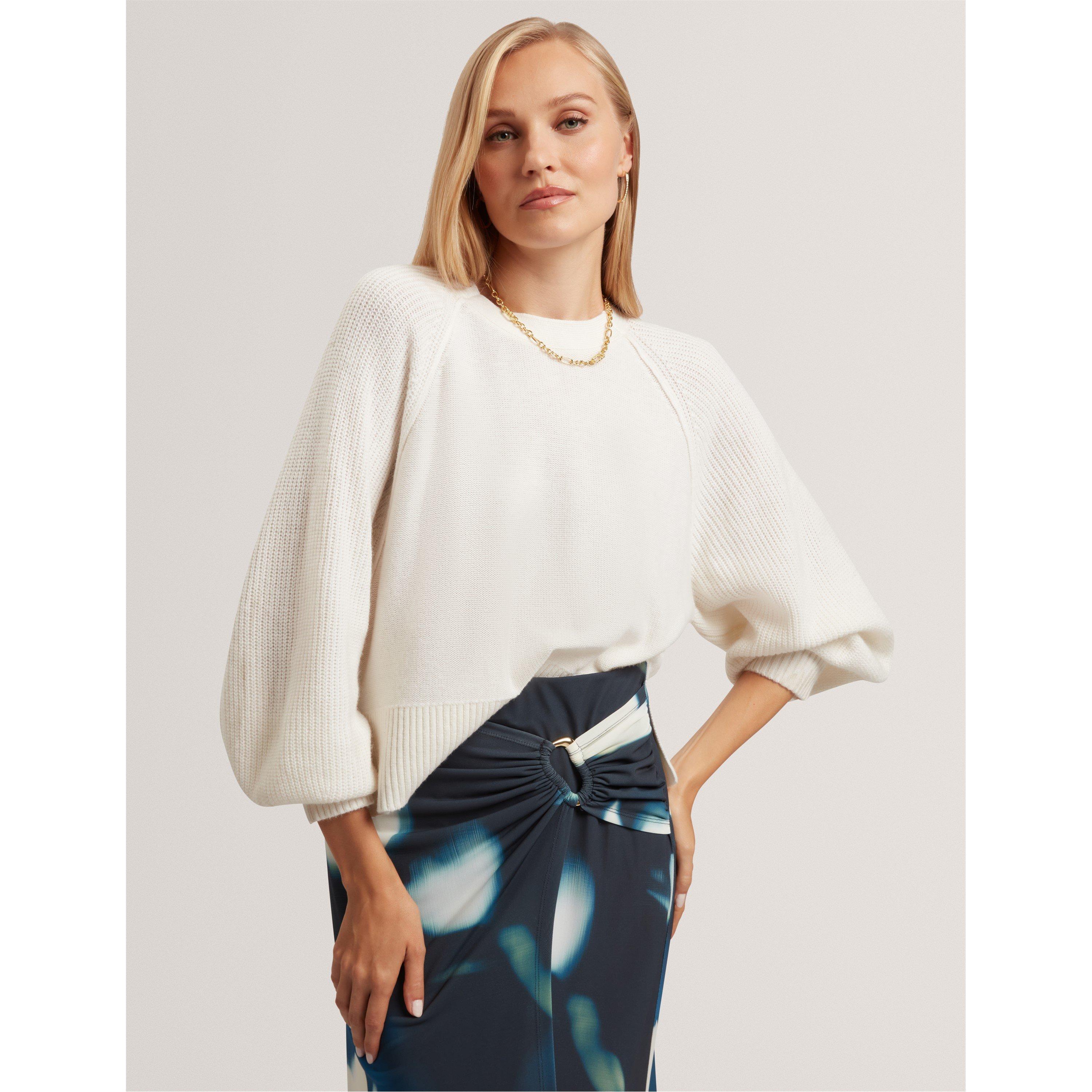 Ivory - Ted Baker - Ted Crew Neck Jumper Ld61 - 2