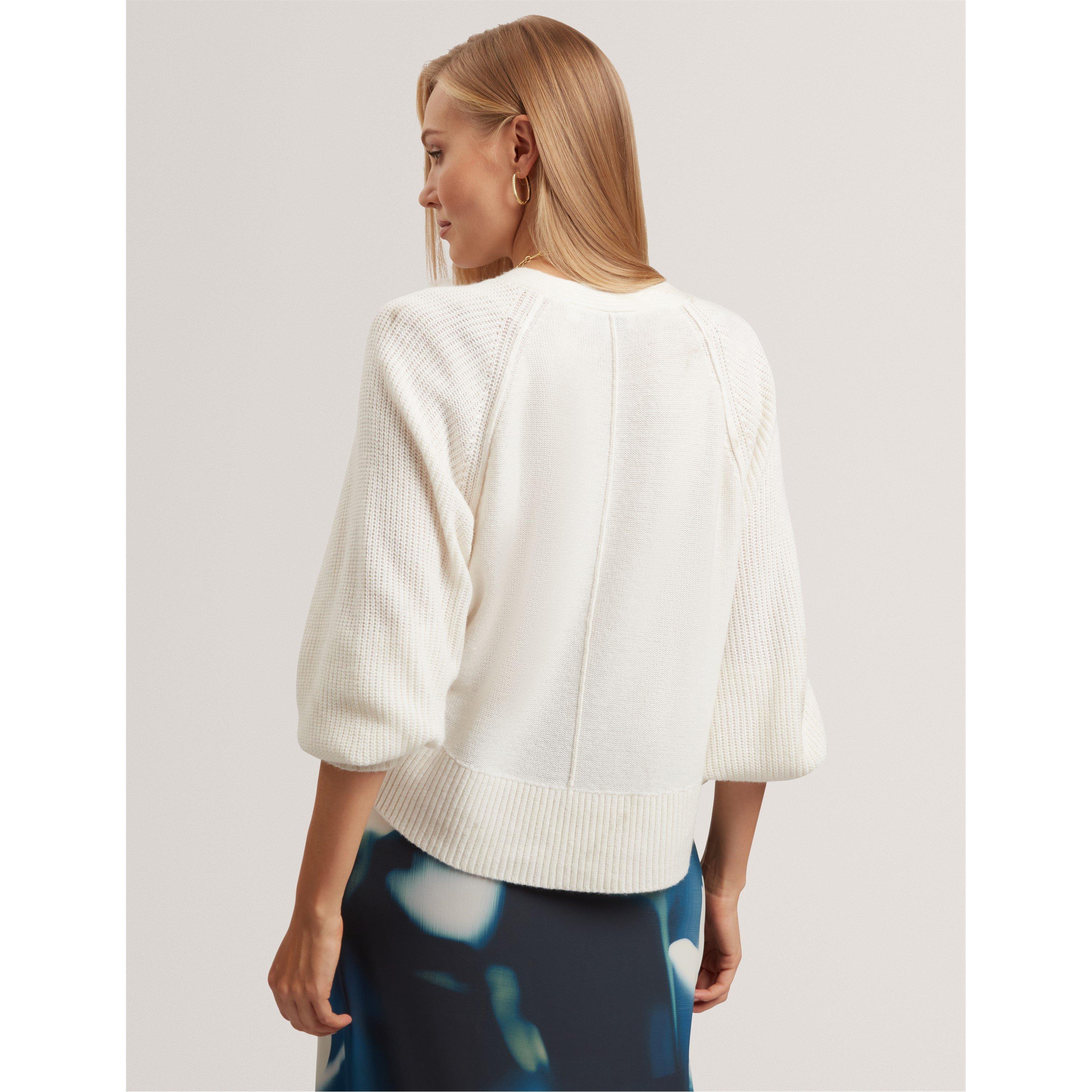 Ivory - Ted Baker - Ted Crew Neck Jumper Ld61 - 3