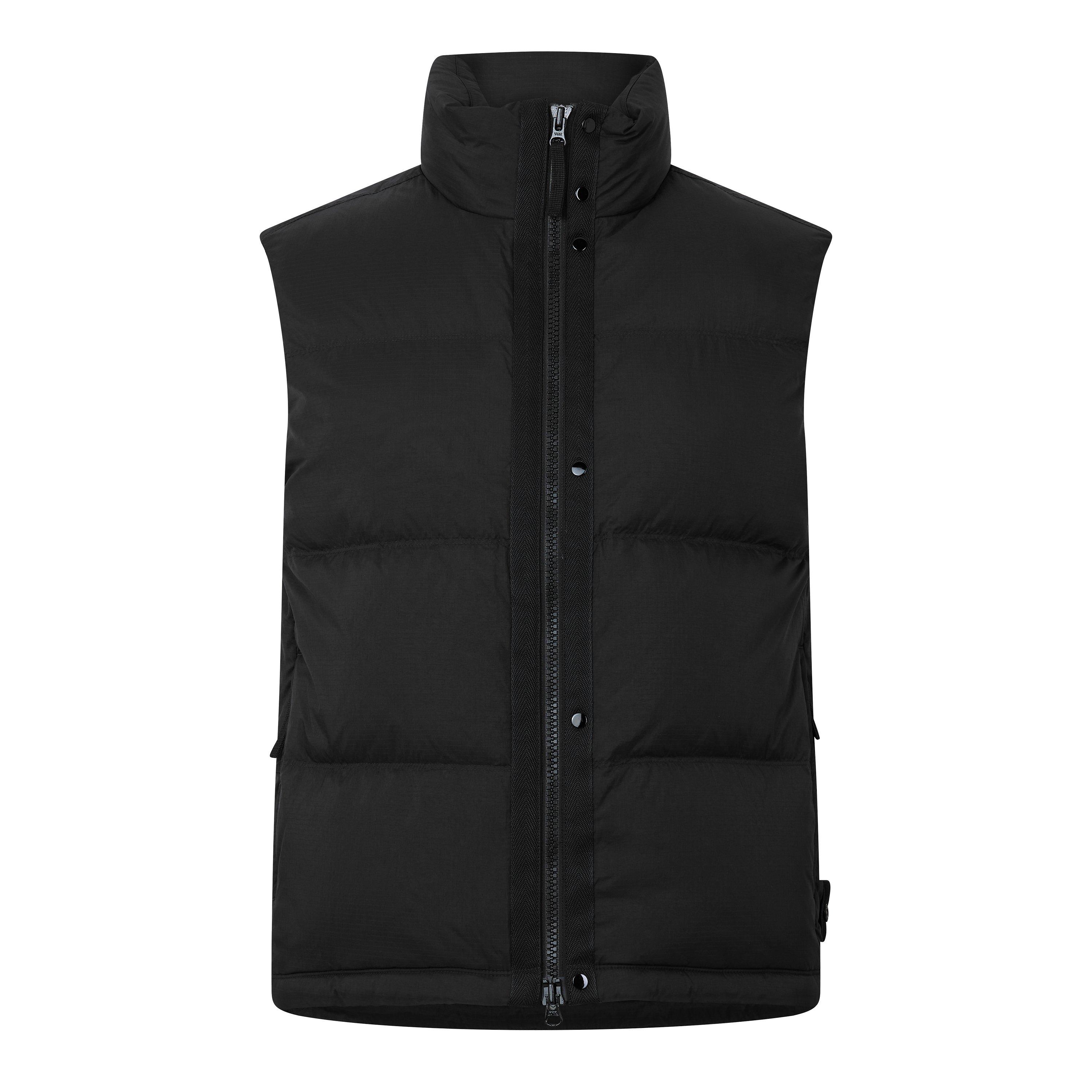 Black V0029 - Stone Island - Stone Cordura Gilet Sn64 - 1