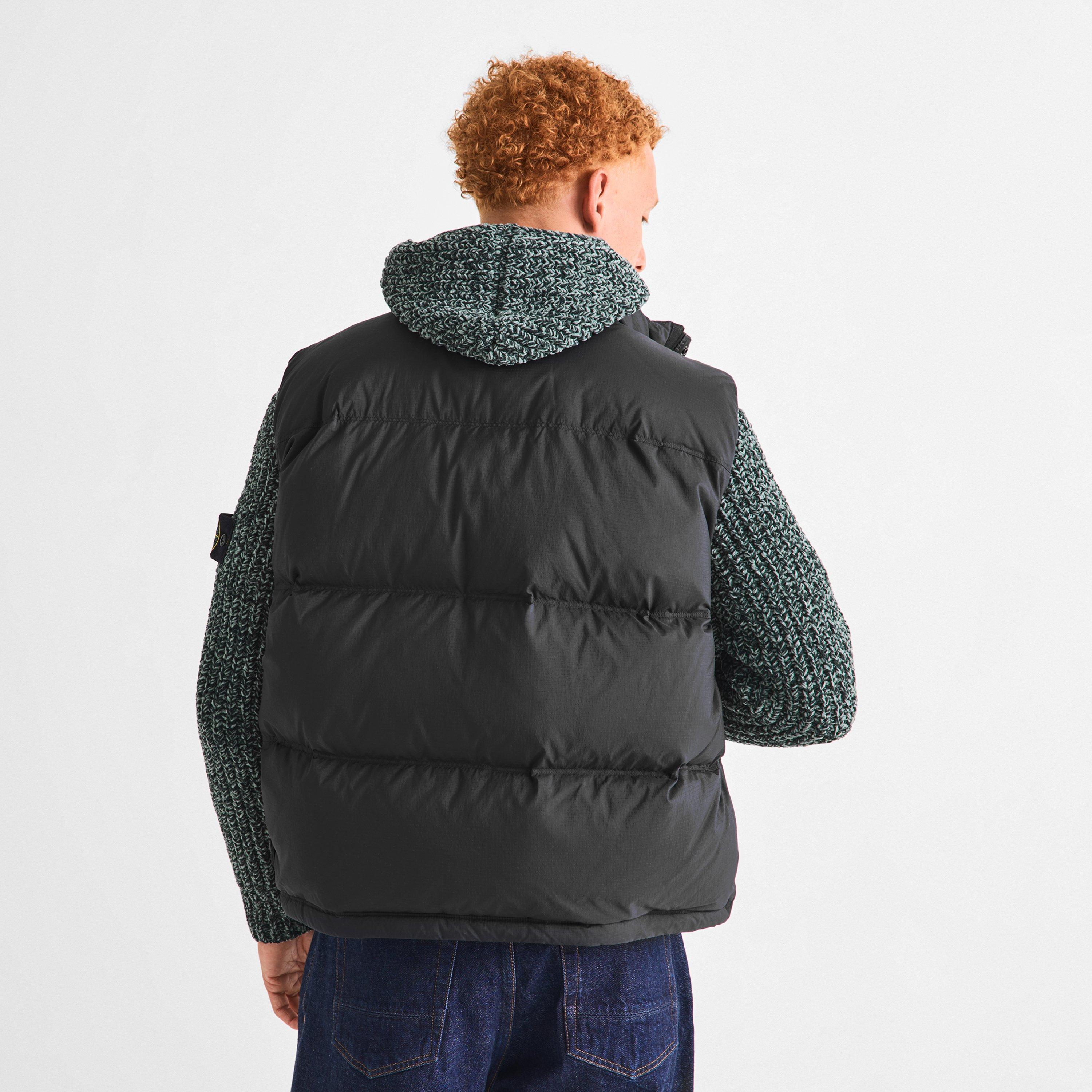 Black V0029 - Stone Island - Stone Cordura Gilet Sn64 - 4
