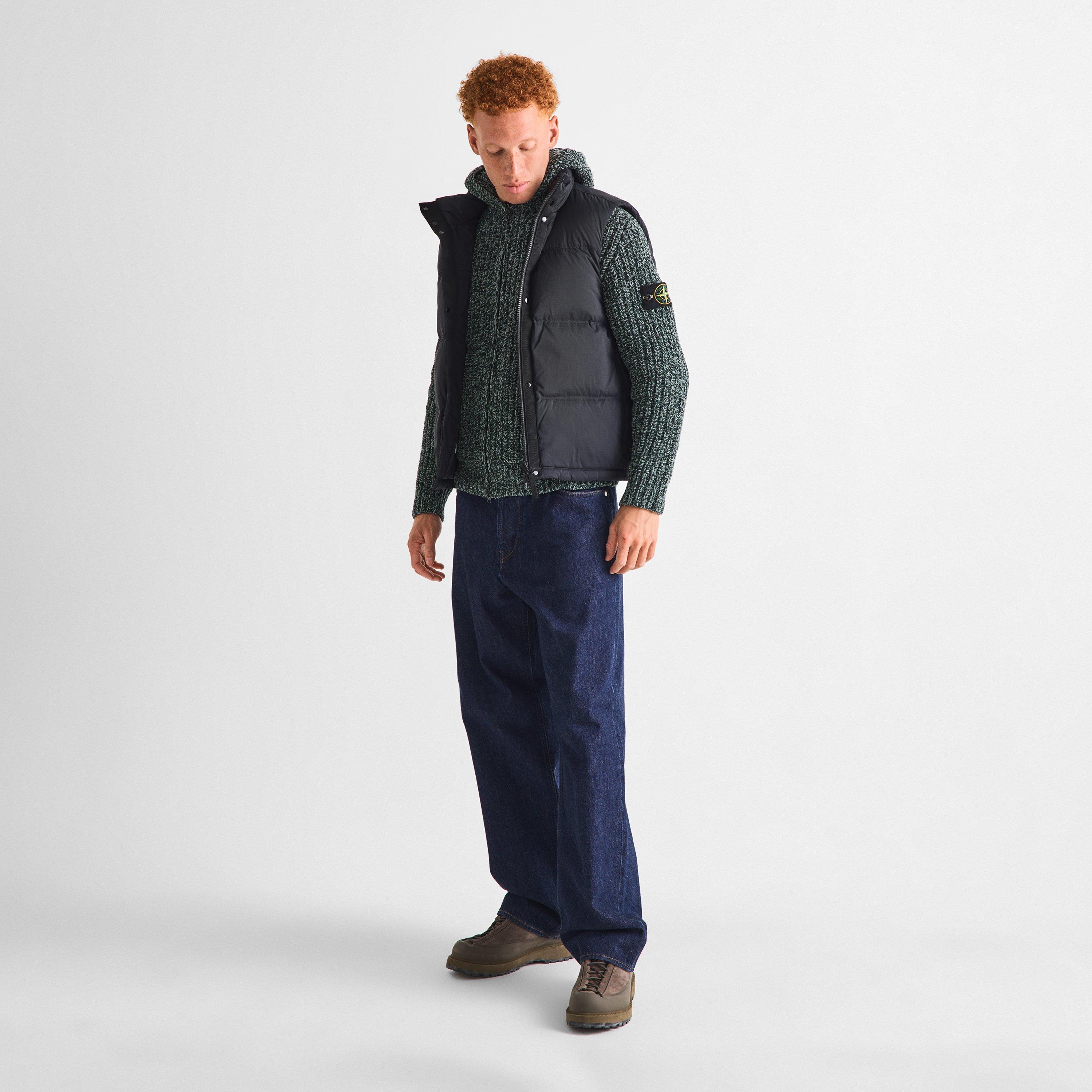 Black V0029 - Stone Island - Stone Cordura Gilet Sn64 - 6