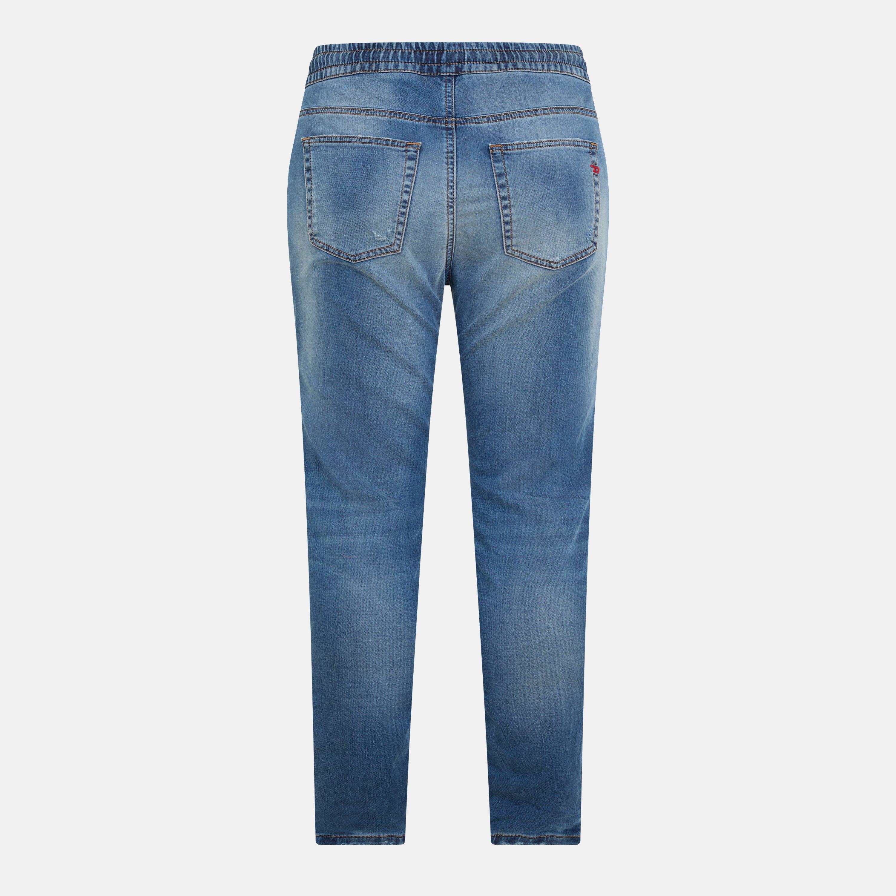 Blue Denim - Diesel - Women's Wide Leg Jeans - 2