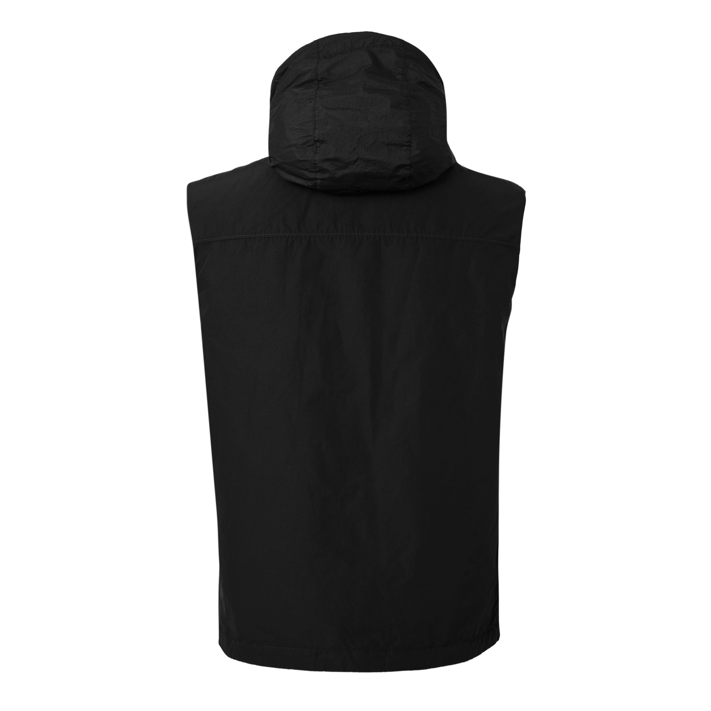 Black V0029 - Stone Island - Stone Micro T Gilet Sn64 - 2