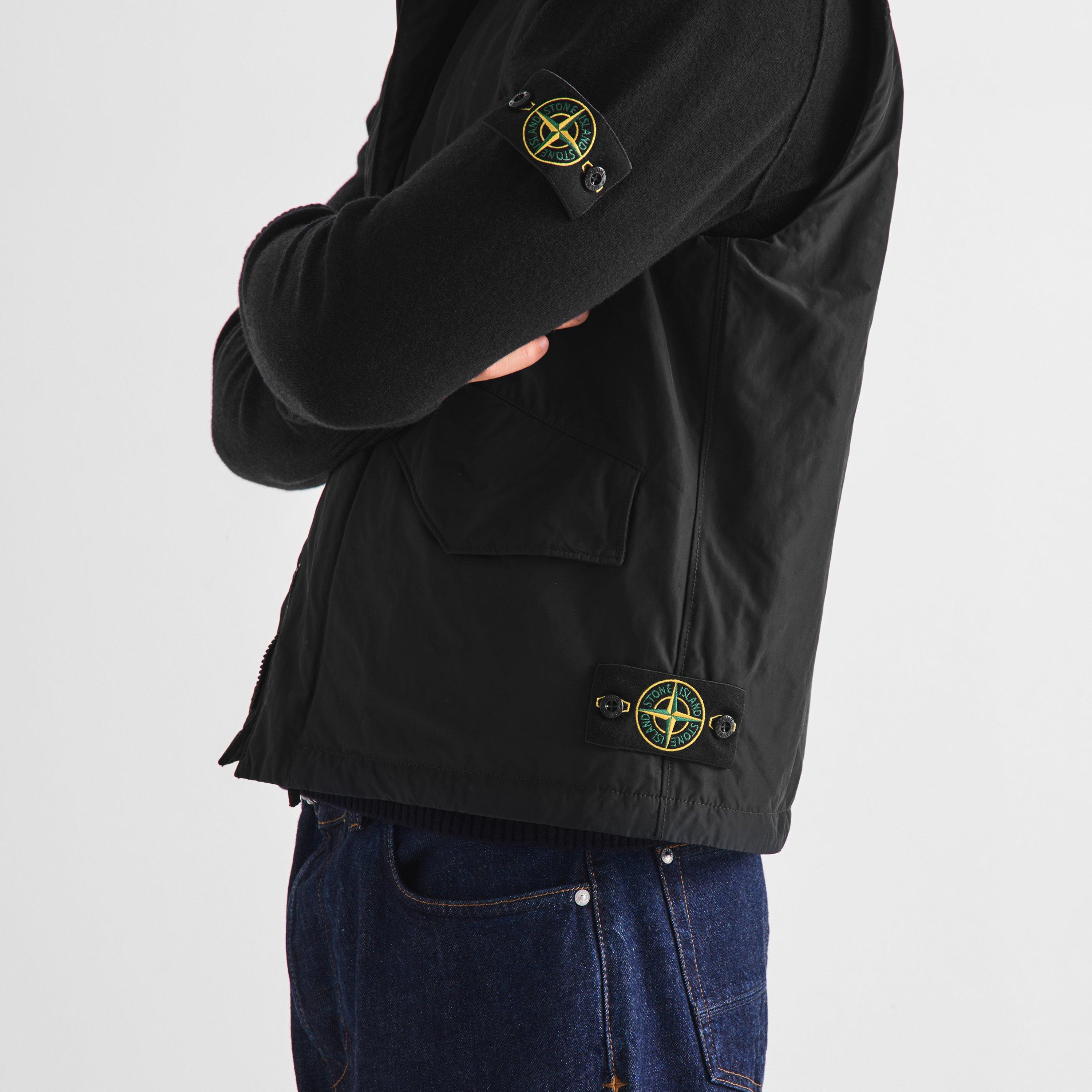 Black V0029 - Stone Island - Stone Micro T Gilet Sn64 - 5