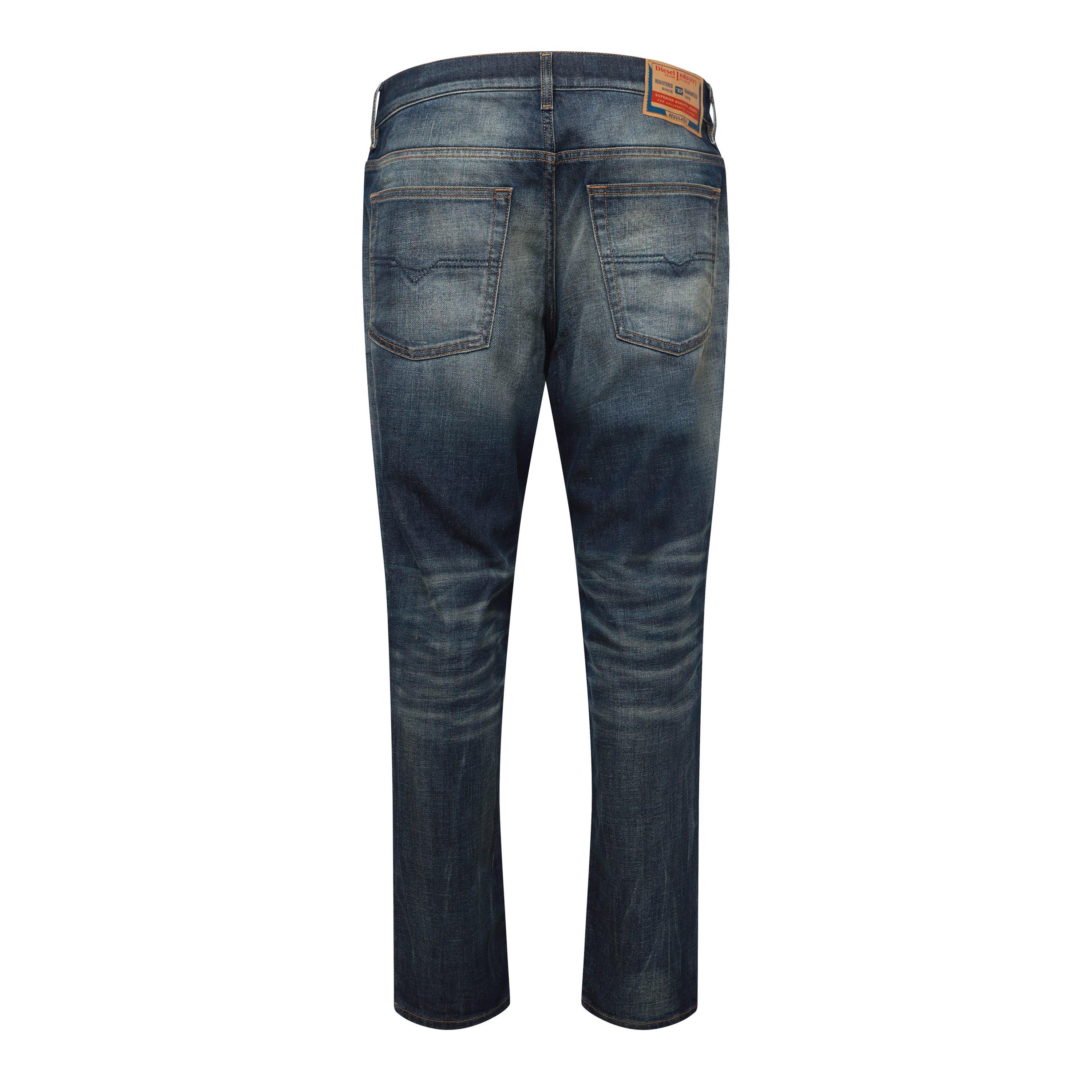 Blue Denim - Diesel - Men's 2023 D-Finitive Tapered Jeans - 2