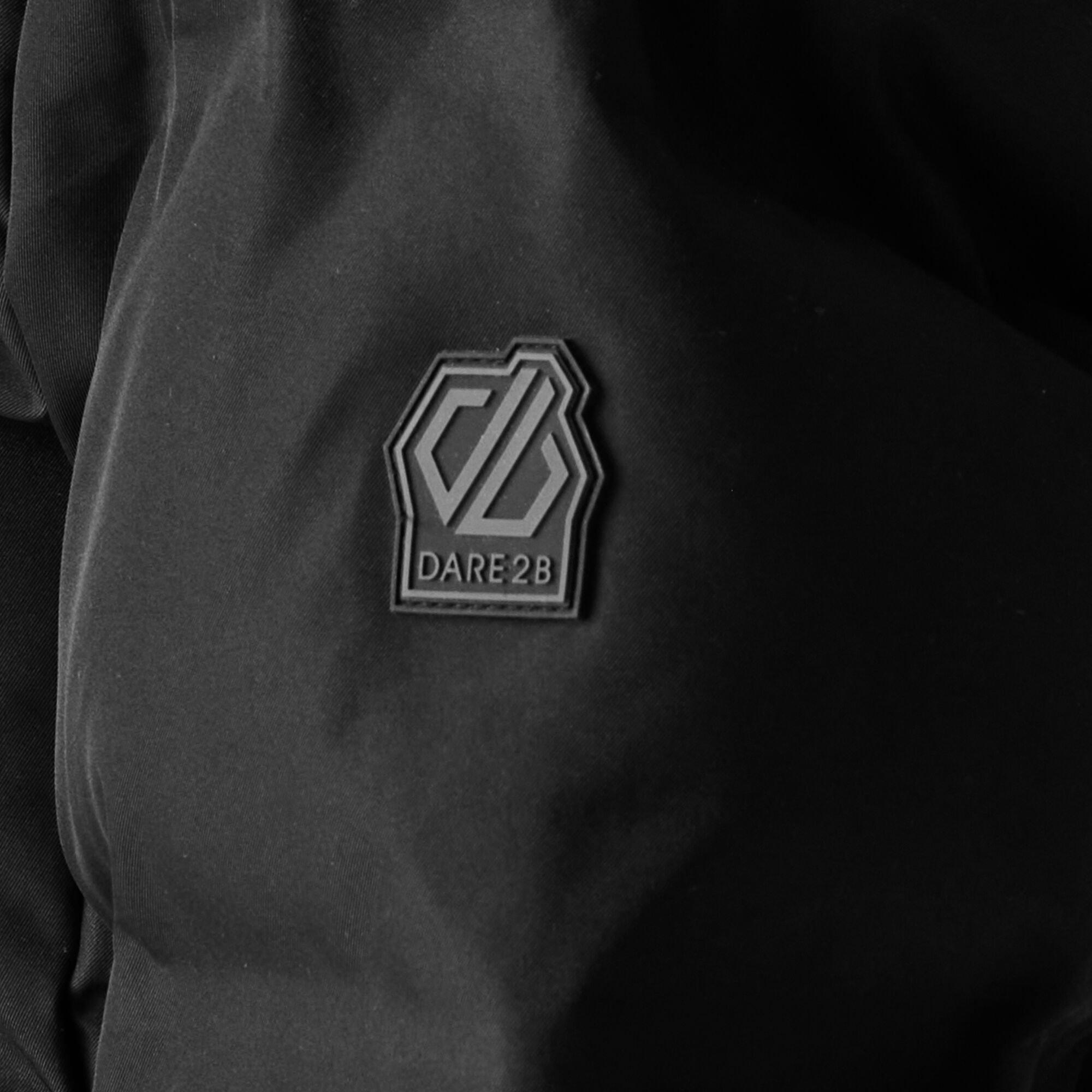 Black - Dare 2b - Women's Entrusted Quilted Hooded Insulated Waterproof Jacket - 7