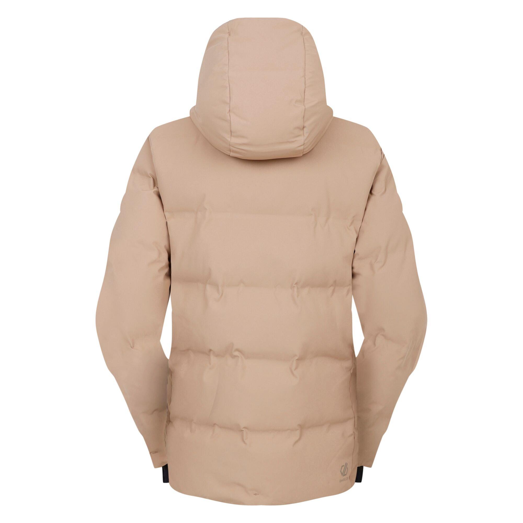 Cashmere - Dare 2b - Women's Entrusted Quilted Hooded Insulated Waterproof Jacket - 11