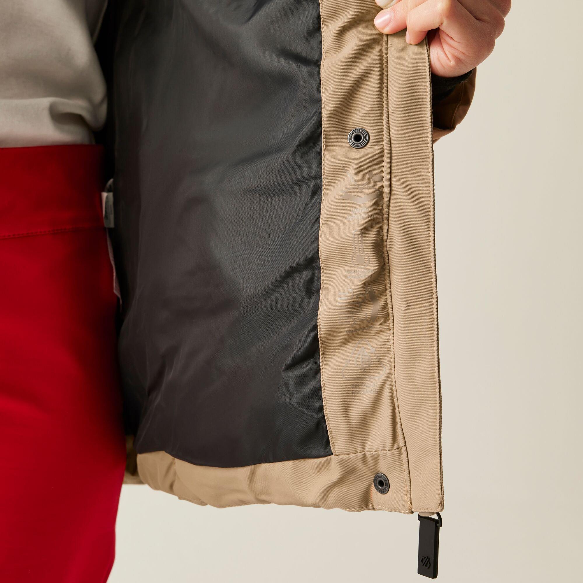 Cashmere - Dare 2b - Women's Entrusted Quilted Hooded Insulated Waterproof Jacket - 4