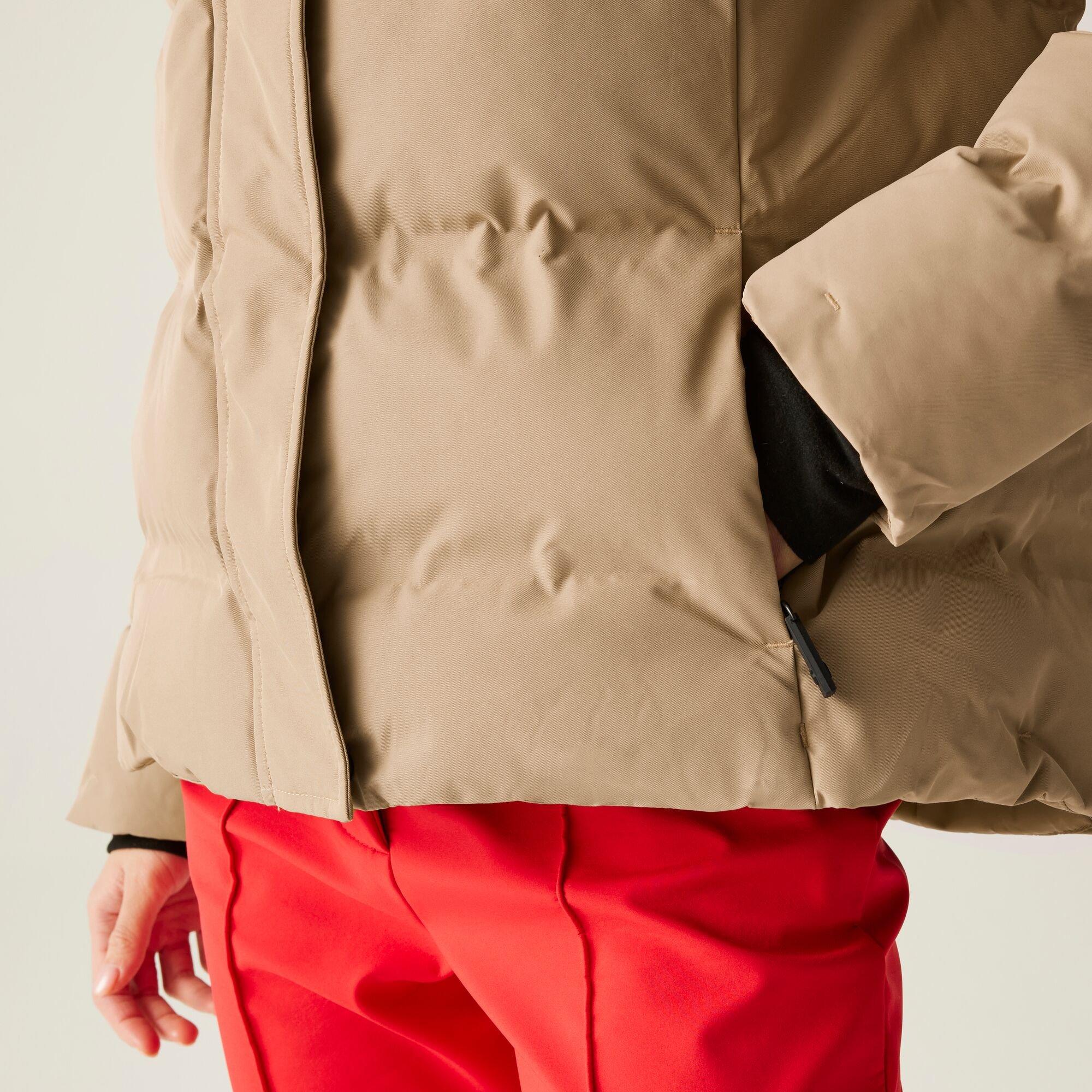 Cashmere - Dare 2b - Women's Entrusted Quilted Hooded Insulated Waterproof Jacket - 5