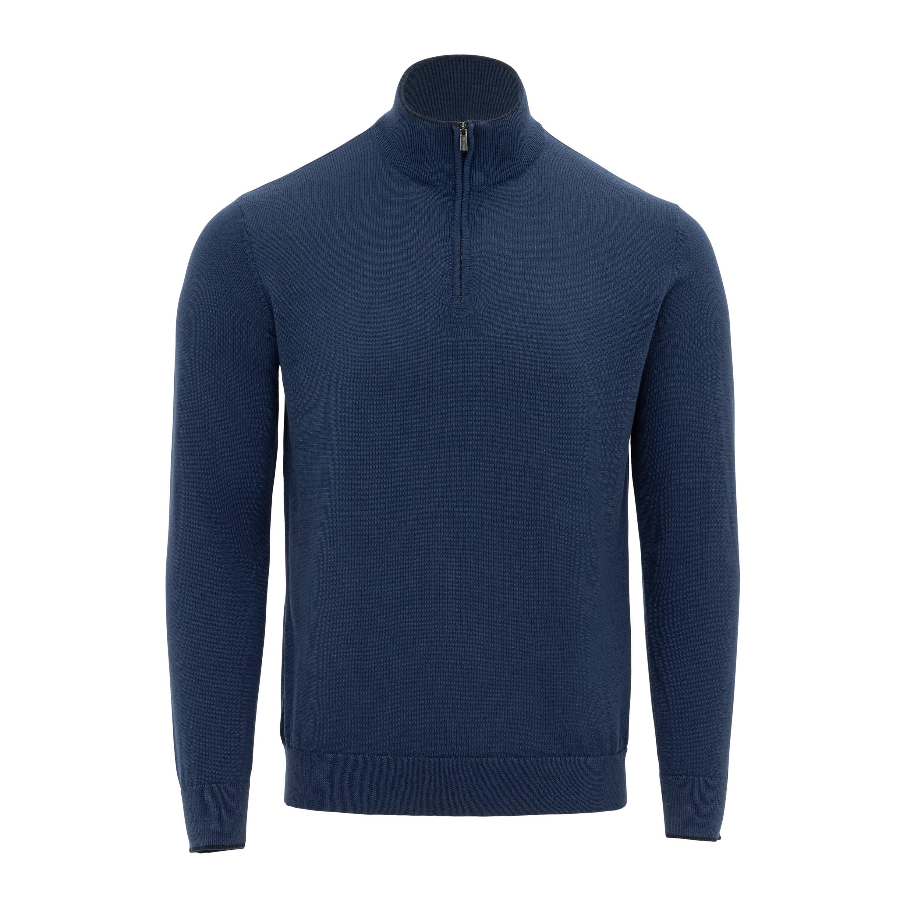 AF Blu/Nvy - Firetrap - Mens Jumper Polo - 1
