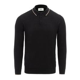 Firetrap Mens Long Sleeve Polo Jumper