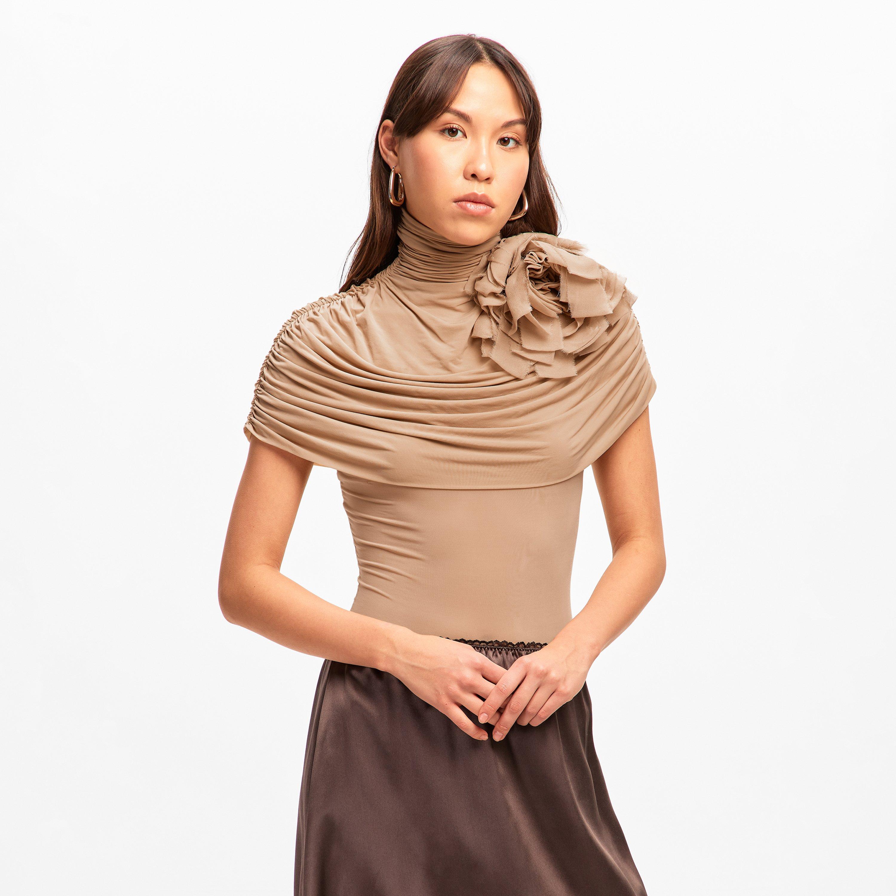 Beige - Magda Butrym - Magda Bodysuit 01 Ld62 - 3