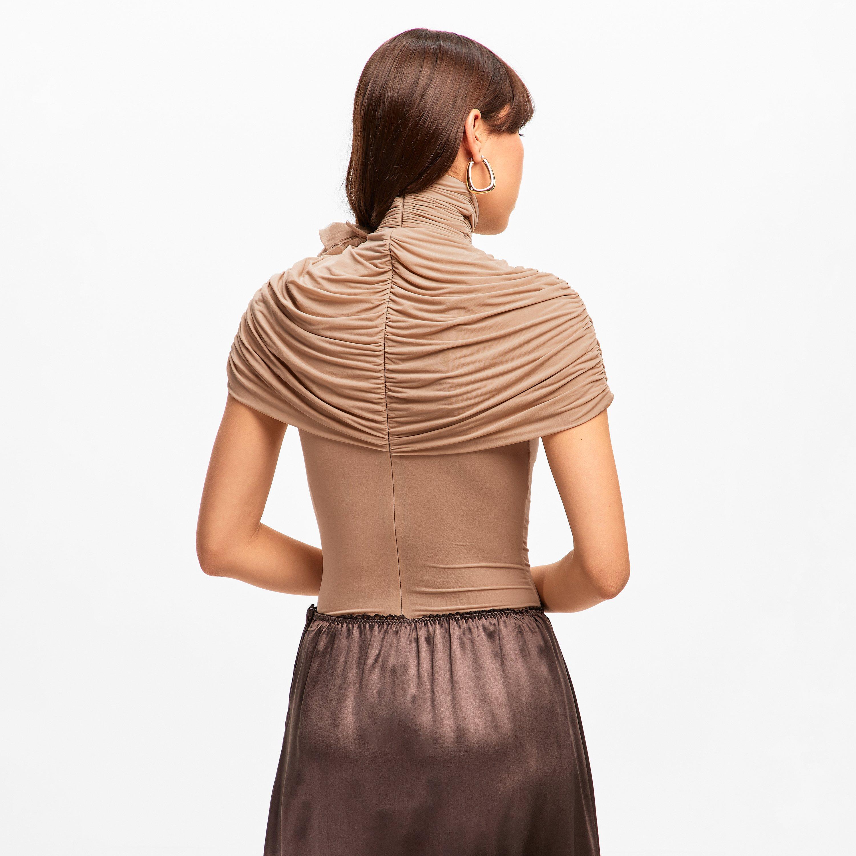 Beige - Magda Butrym - Magda Bodysuit 01 Ld62 - 4