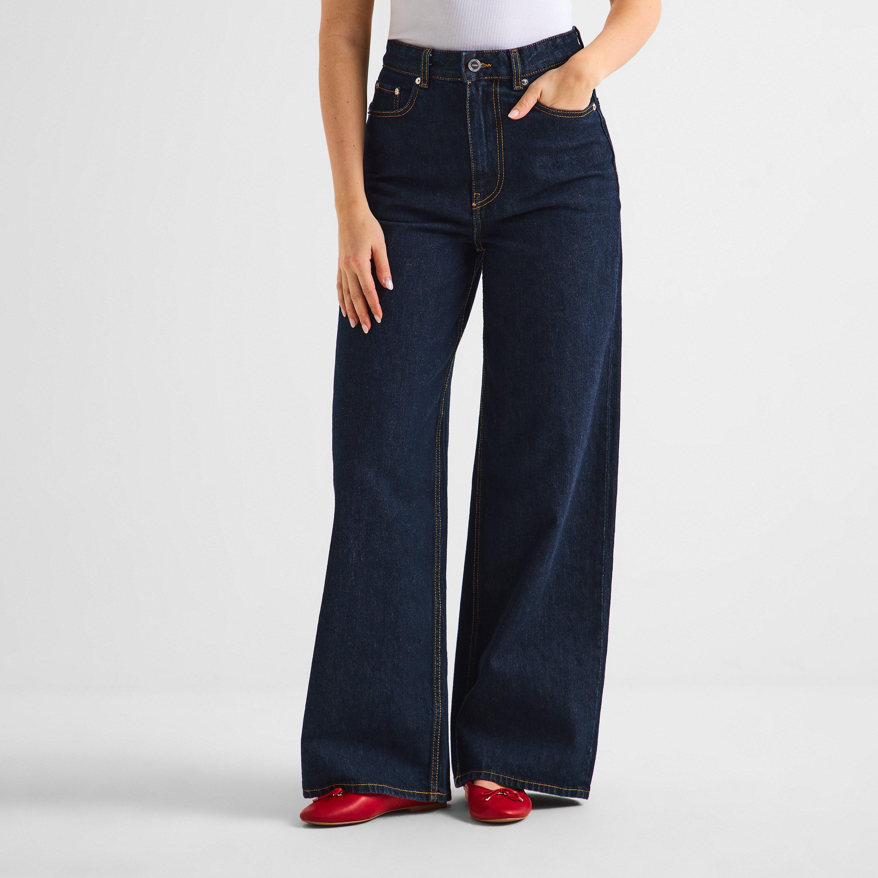 Rinse - Ganni - Women's Wide Leg Jeans - 3