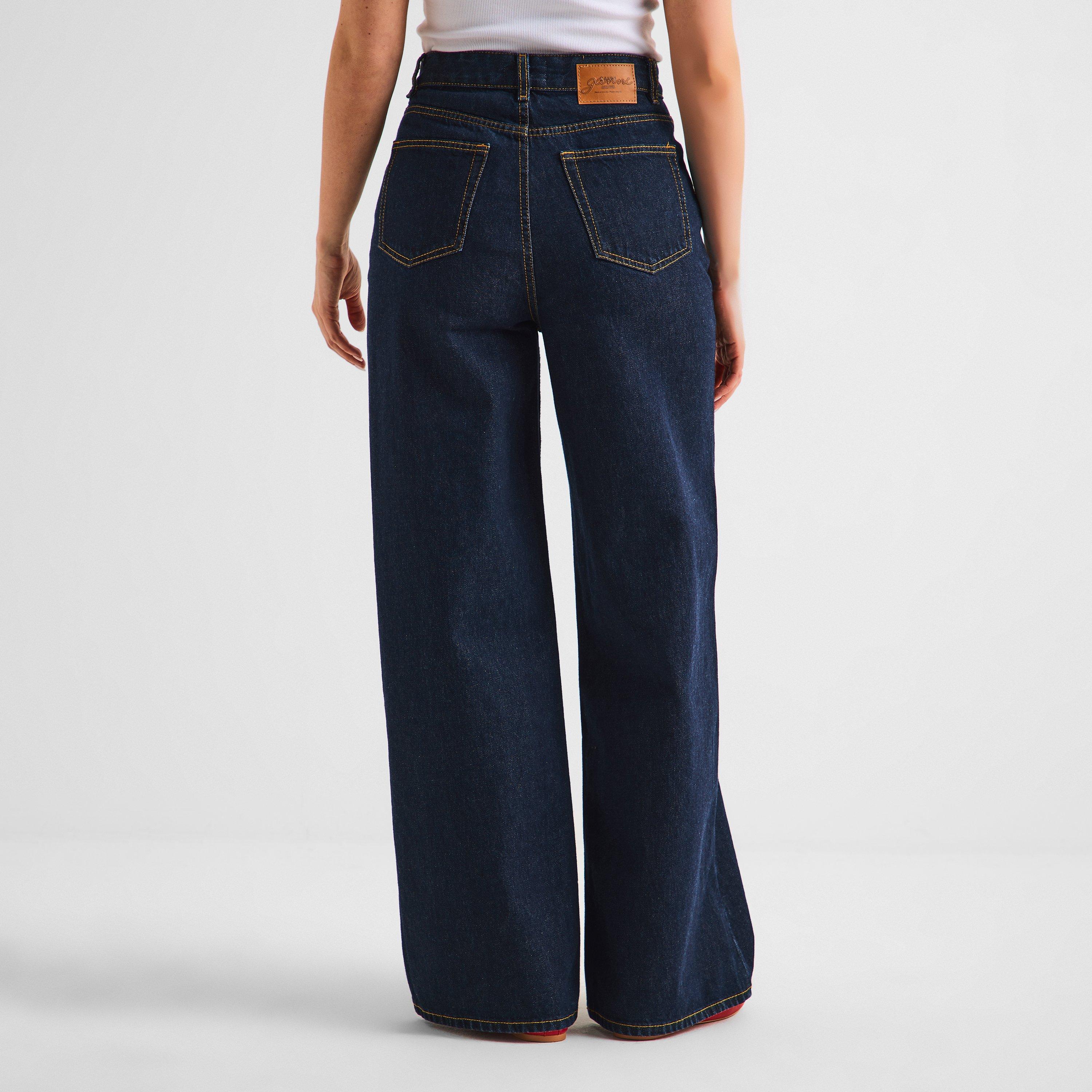Rinse - Ganni - Women's Wide Leg Jeans - 4