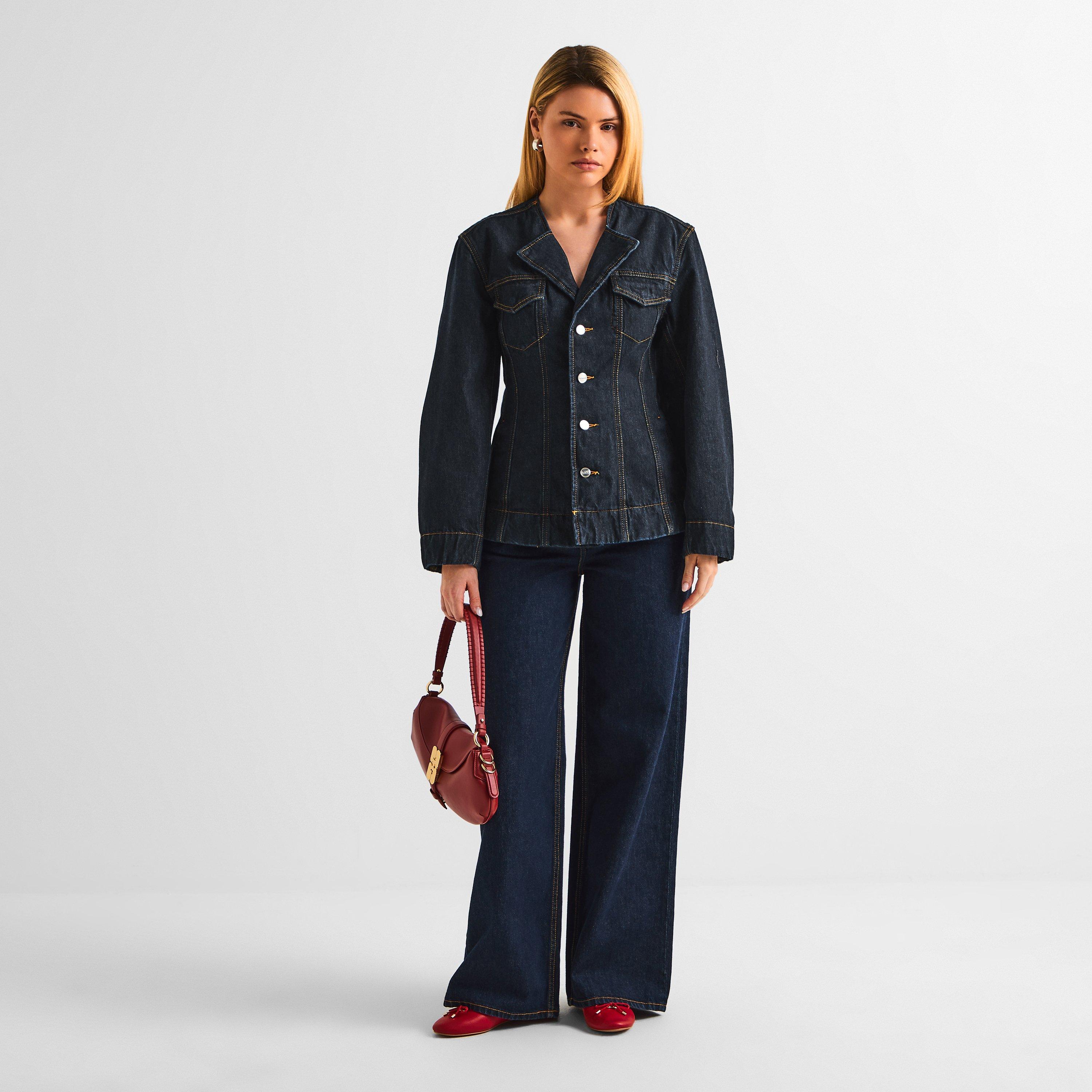 Rinse - Ganni - Women's Wide Leg Jeans - 6