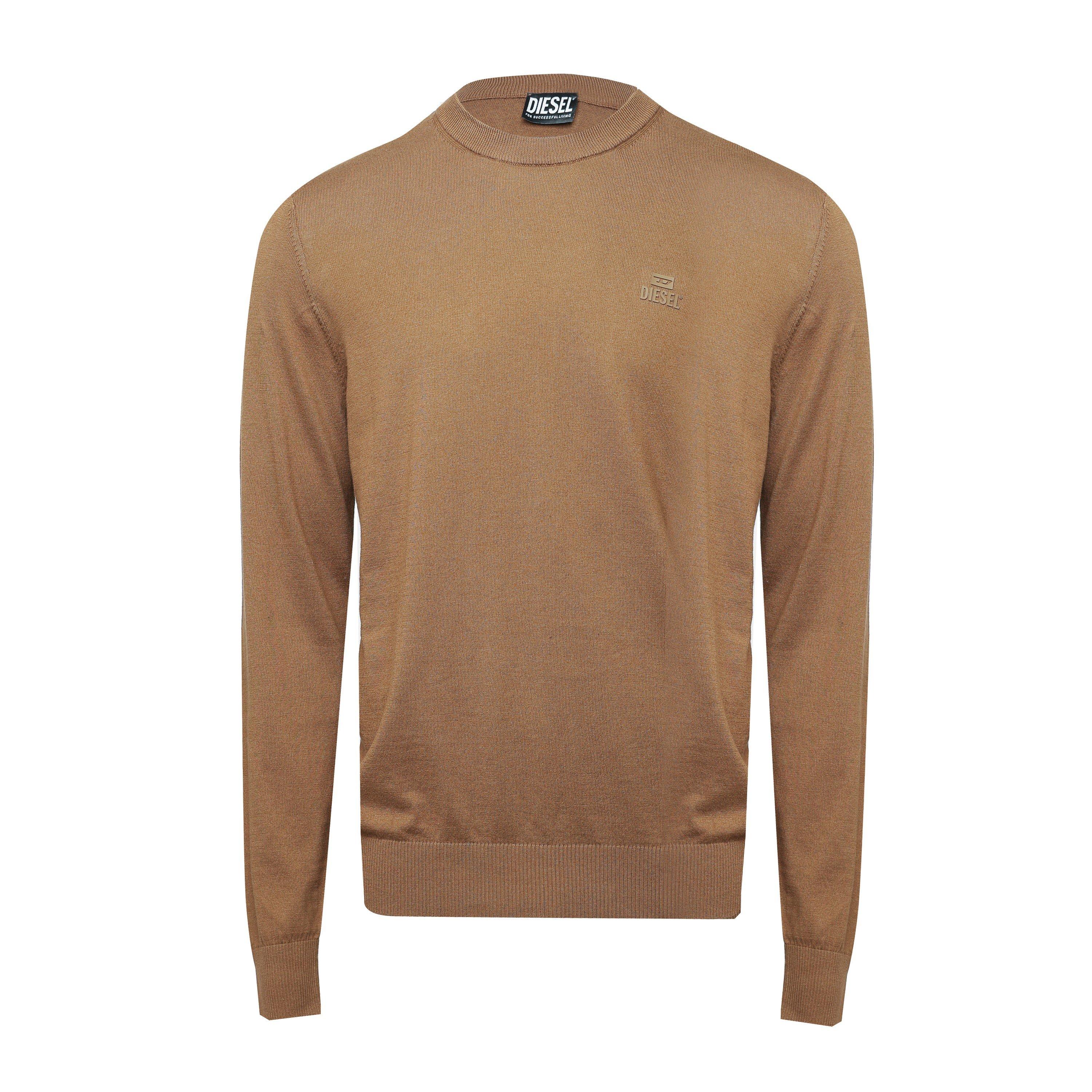 Coffee Liqueu - Diesel - Men's K-Freex-Newprint Crew-Neck Jumper - 1