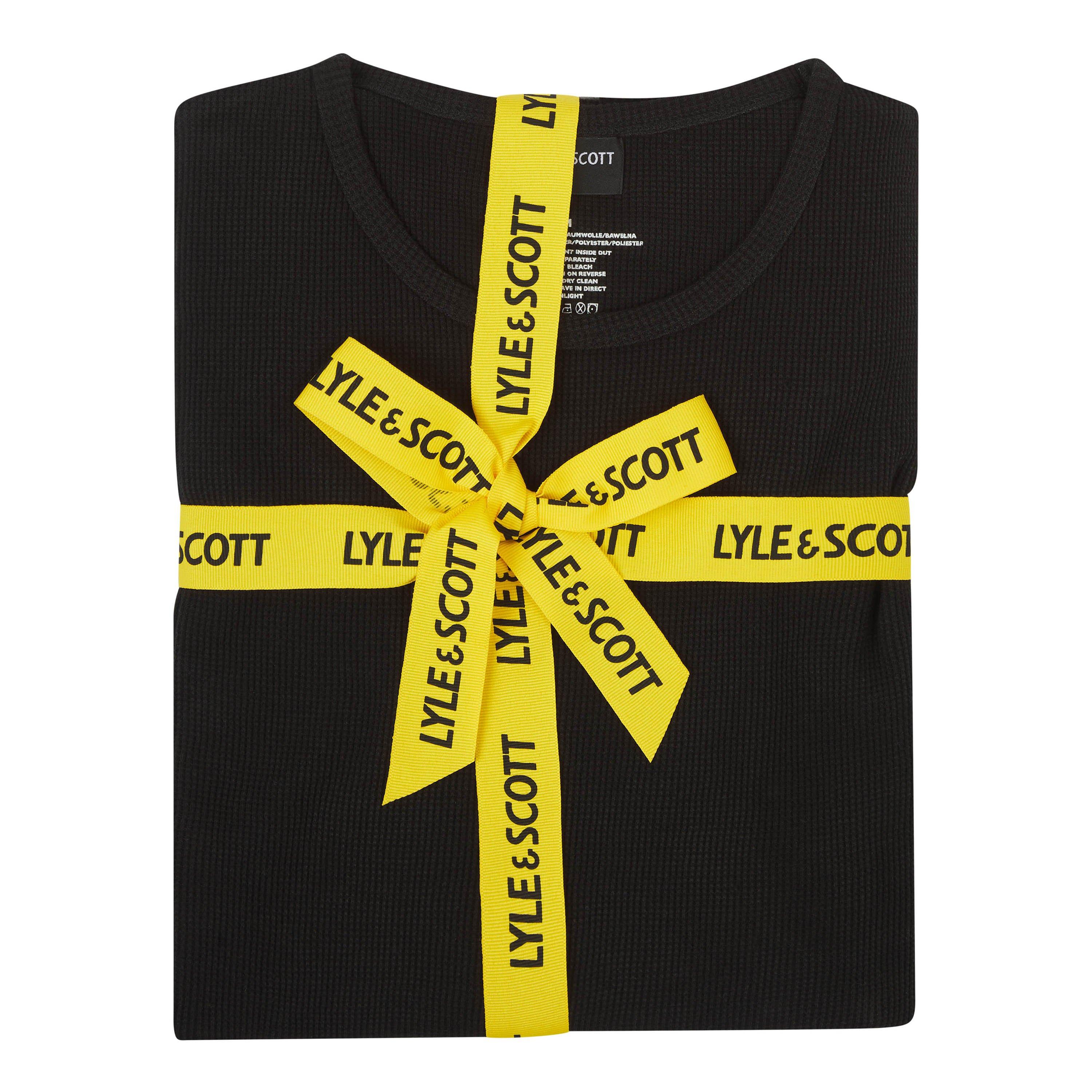 Negro/Gris - Lyle and Scott - Short-Sleeve Pyjama Set - 6