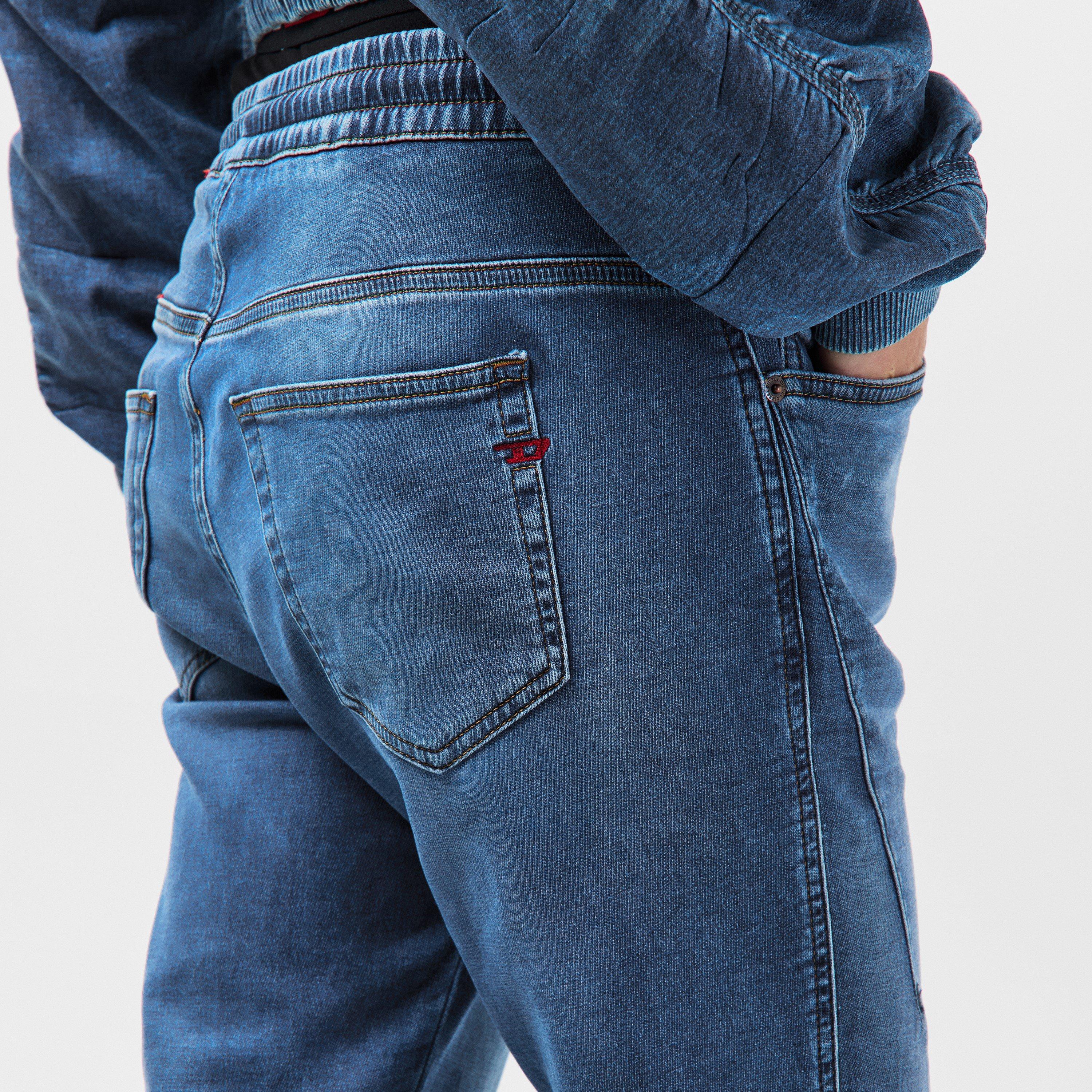 Blue Denim - Diesel - Women's Wide Leg Jeans - 5