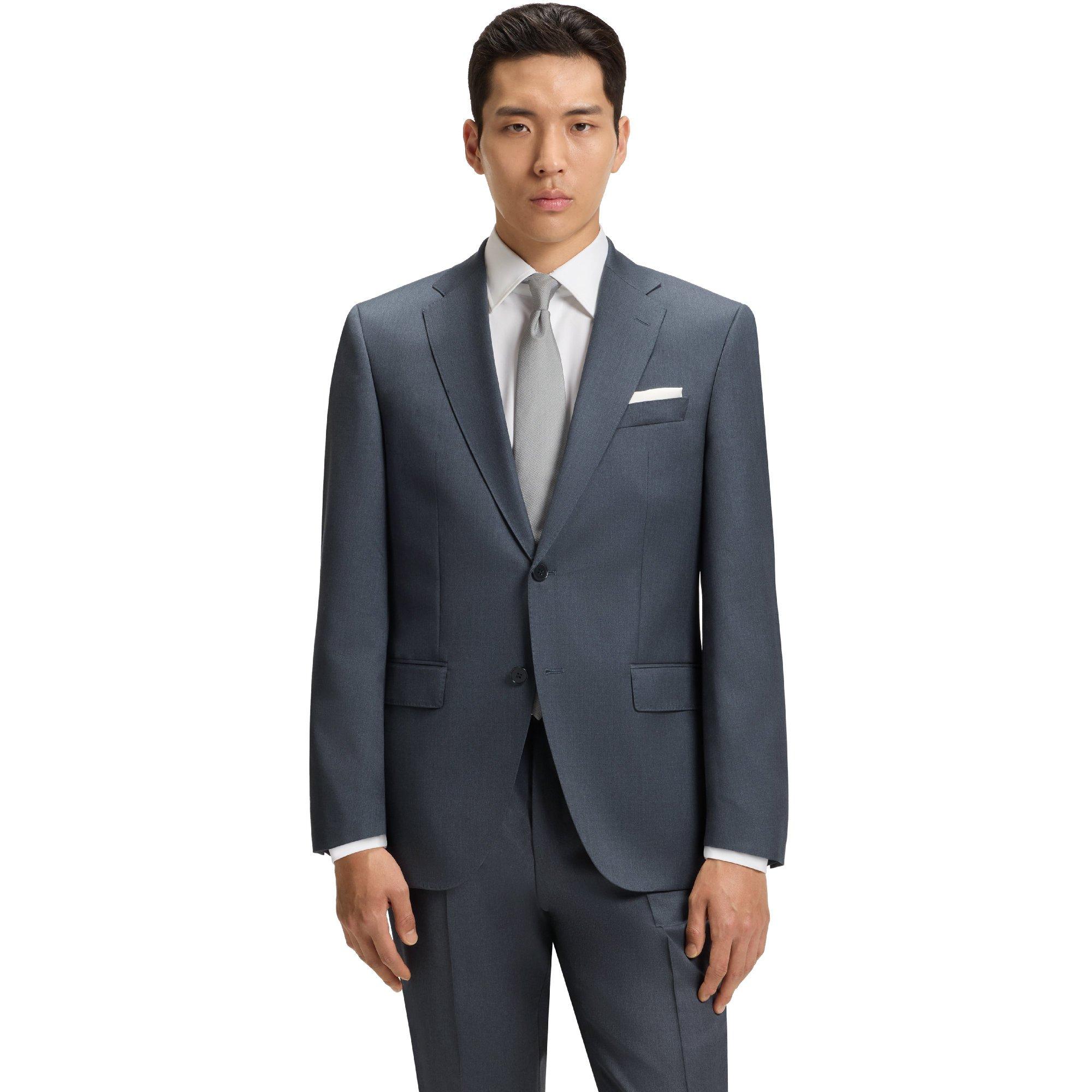 Dark Grey - Boss - Men's H Jeckson Formal Jacket - 1