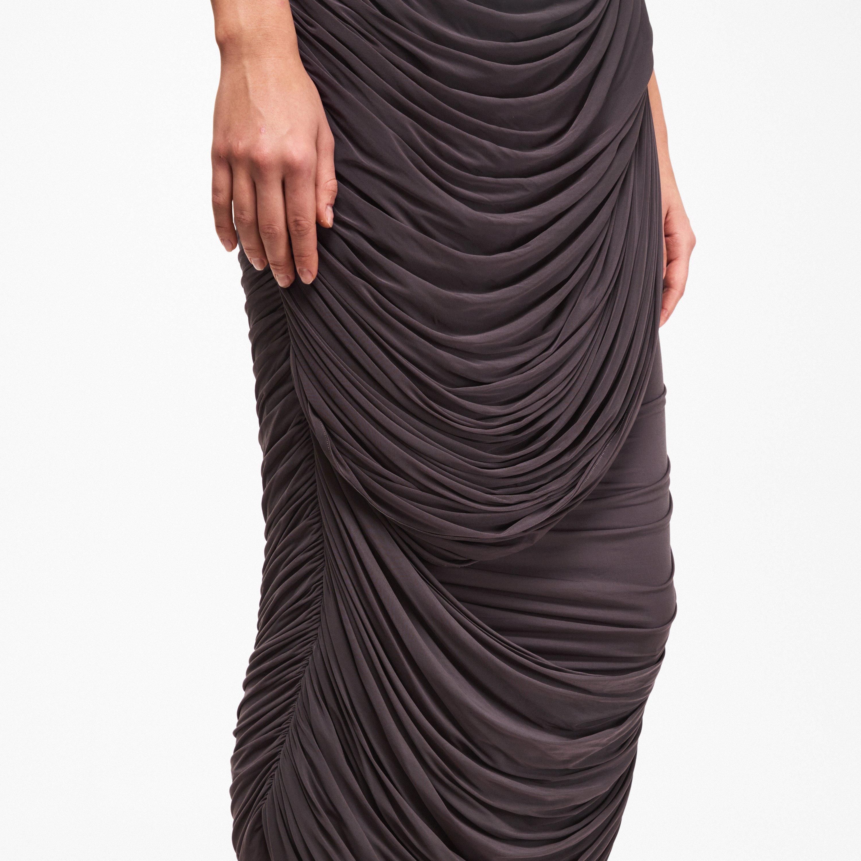 Brown - Magda Butrym - Women's Midi Skirt - 5