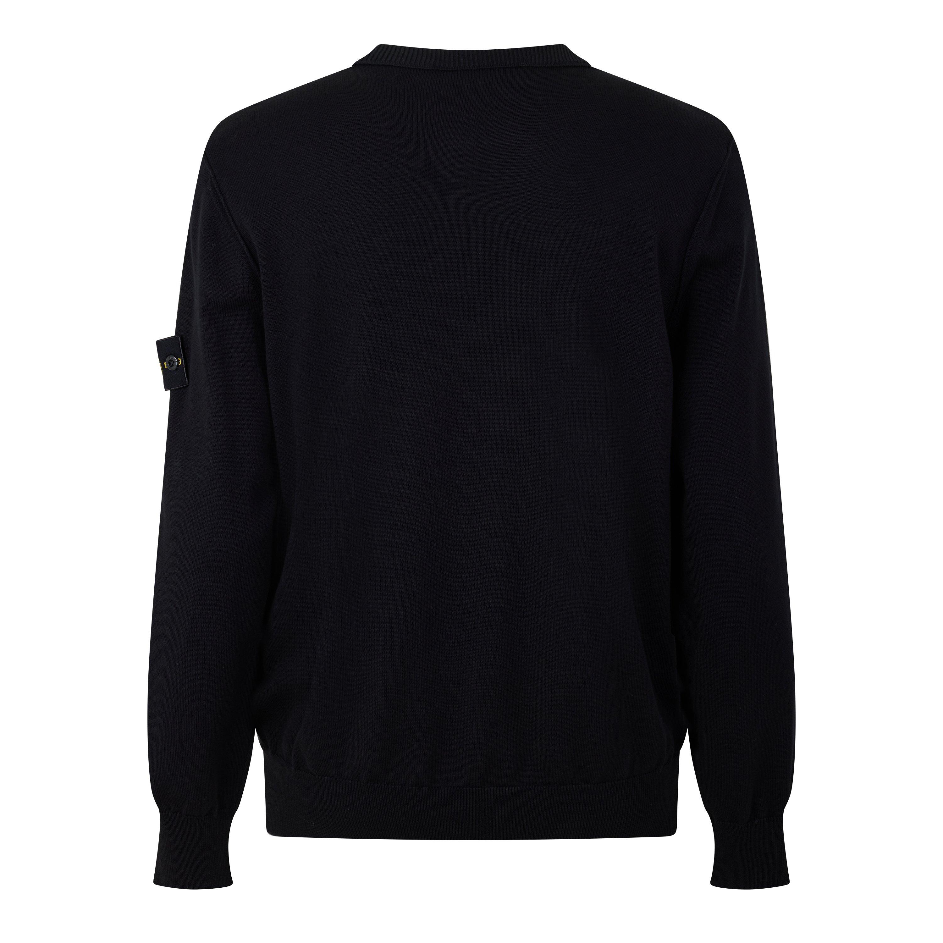Black V0029 - Stone Island - Stone Crw Knit Sn71 - 2