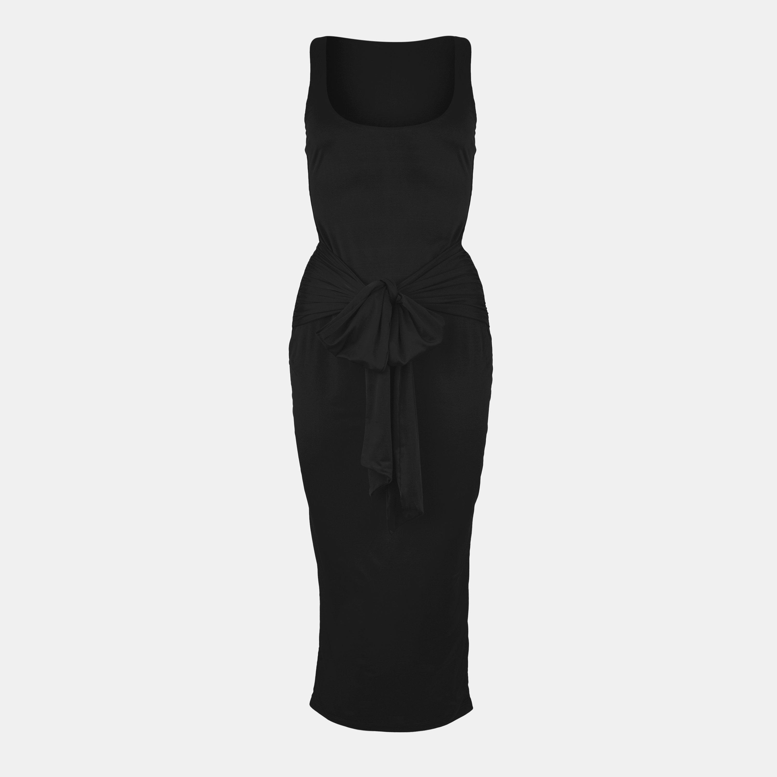 black001 - Good American - Slinky Midi Dress - 1