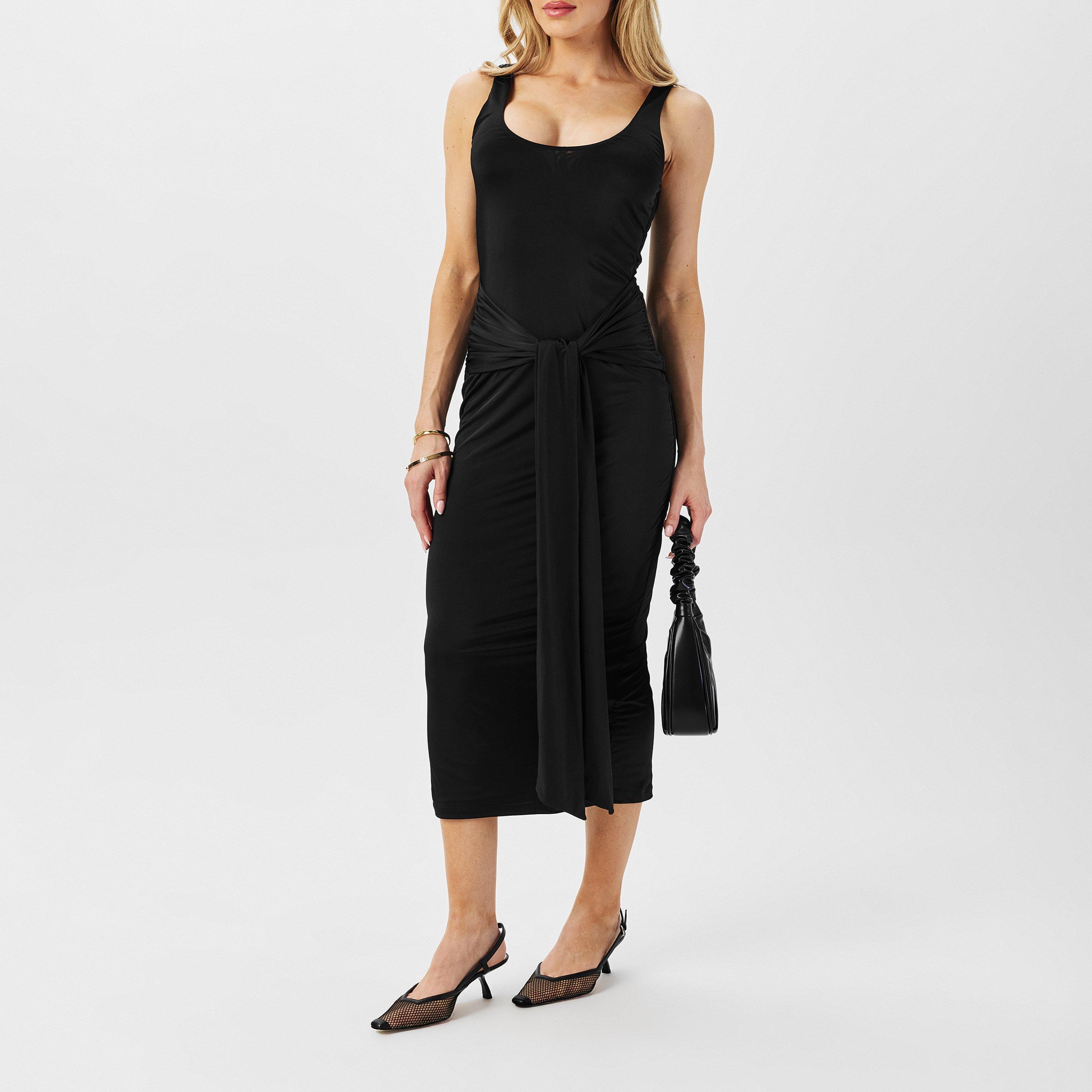 black001 - Good American - Slinky Midi Dress - 6