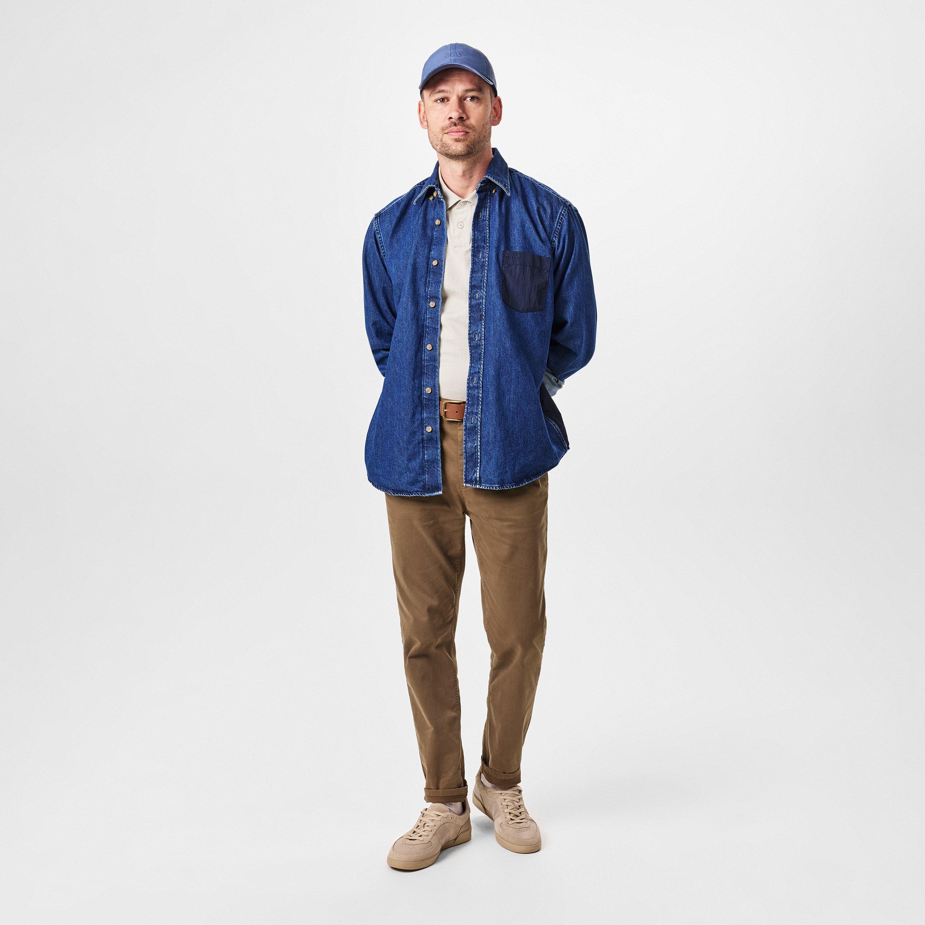 Open Green - Boss - Men's Tapered Fit Chinos - 6