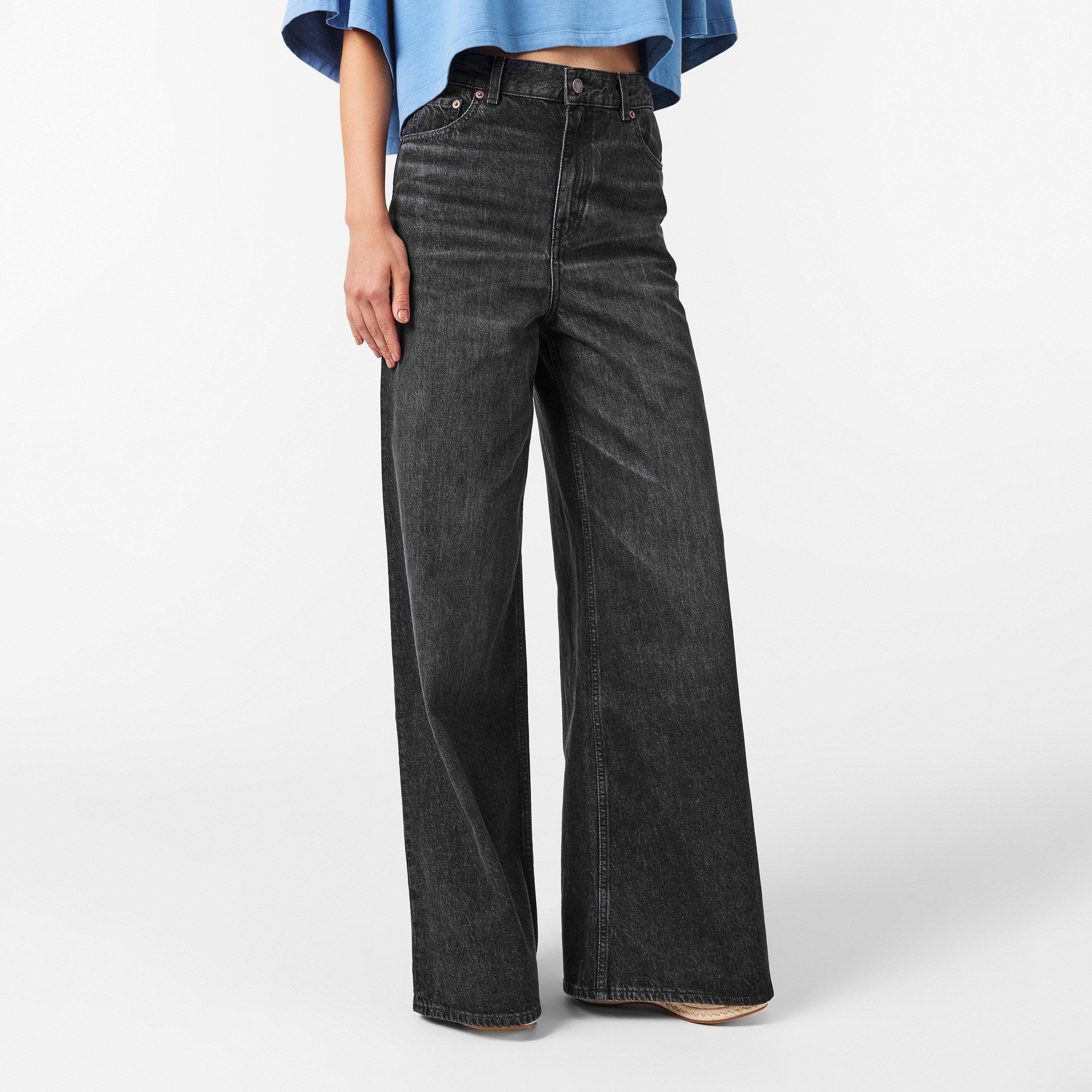 Onyx Black - Chloe - Women's Flared Jeans, Flared Style - 3