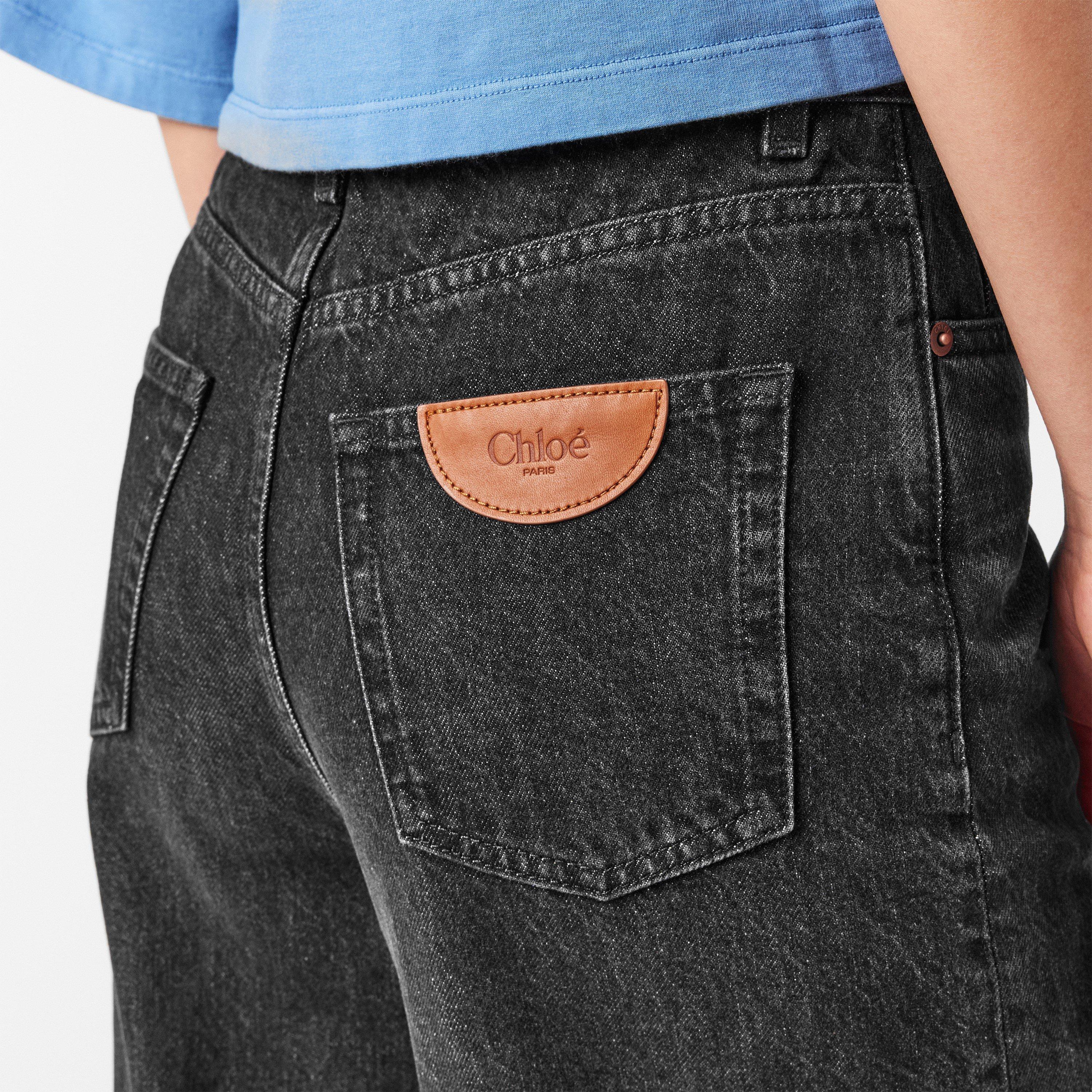 Onyx Black - Chloe - Women's Flared Jeans, Flared Style - 5