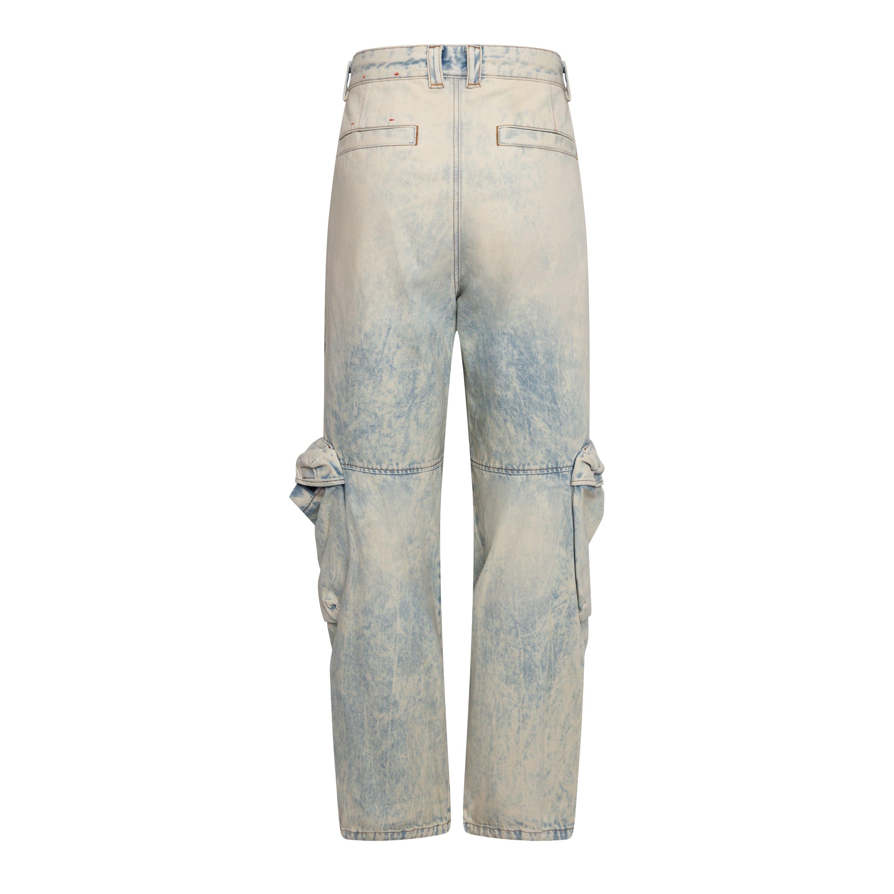 Blue Denim - Diesel - Men's D-Arne-S Cargo Jeans - 2