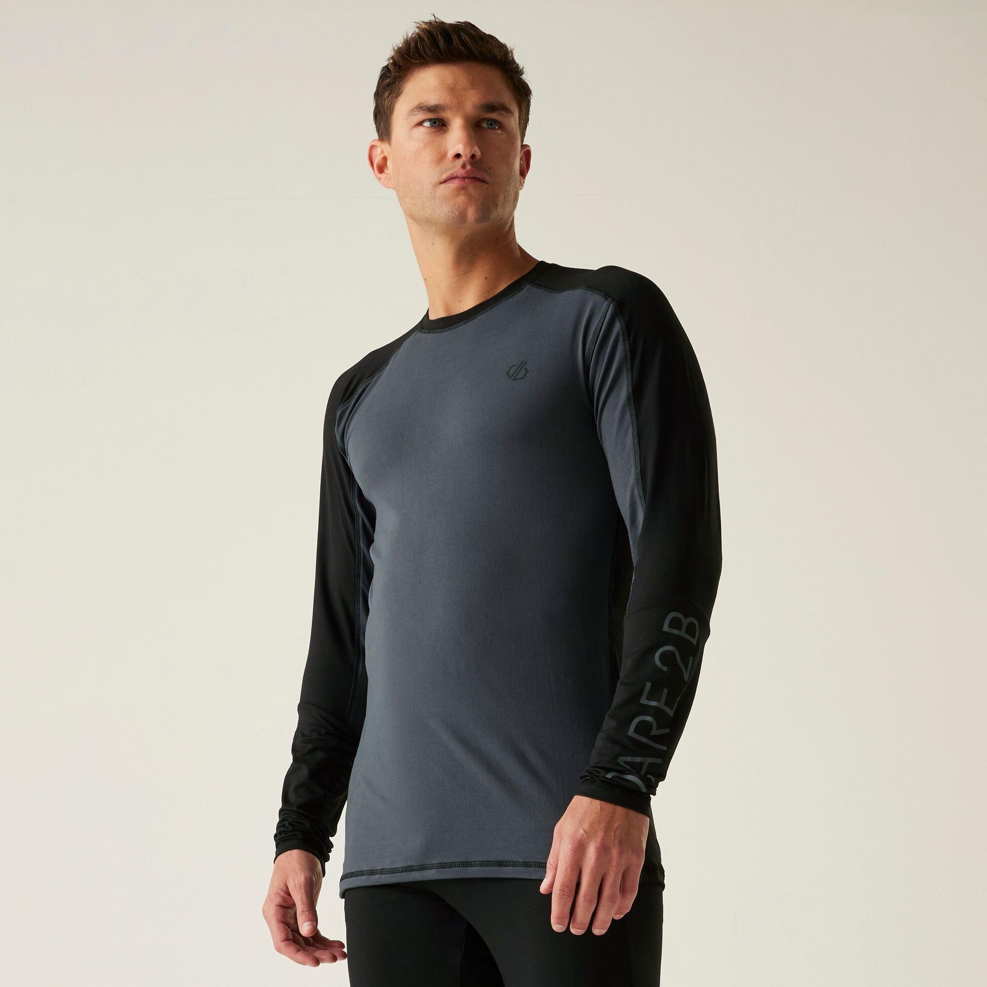 Black - Dare 2b - Mens Exchange IV Quick Drying Anti-Bacterial Bas - 1
