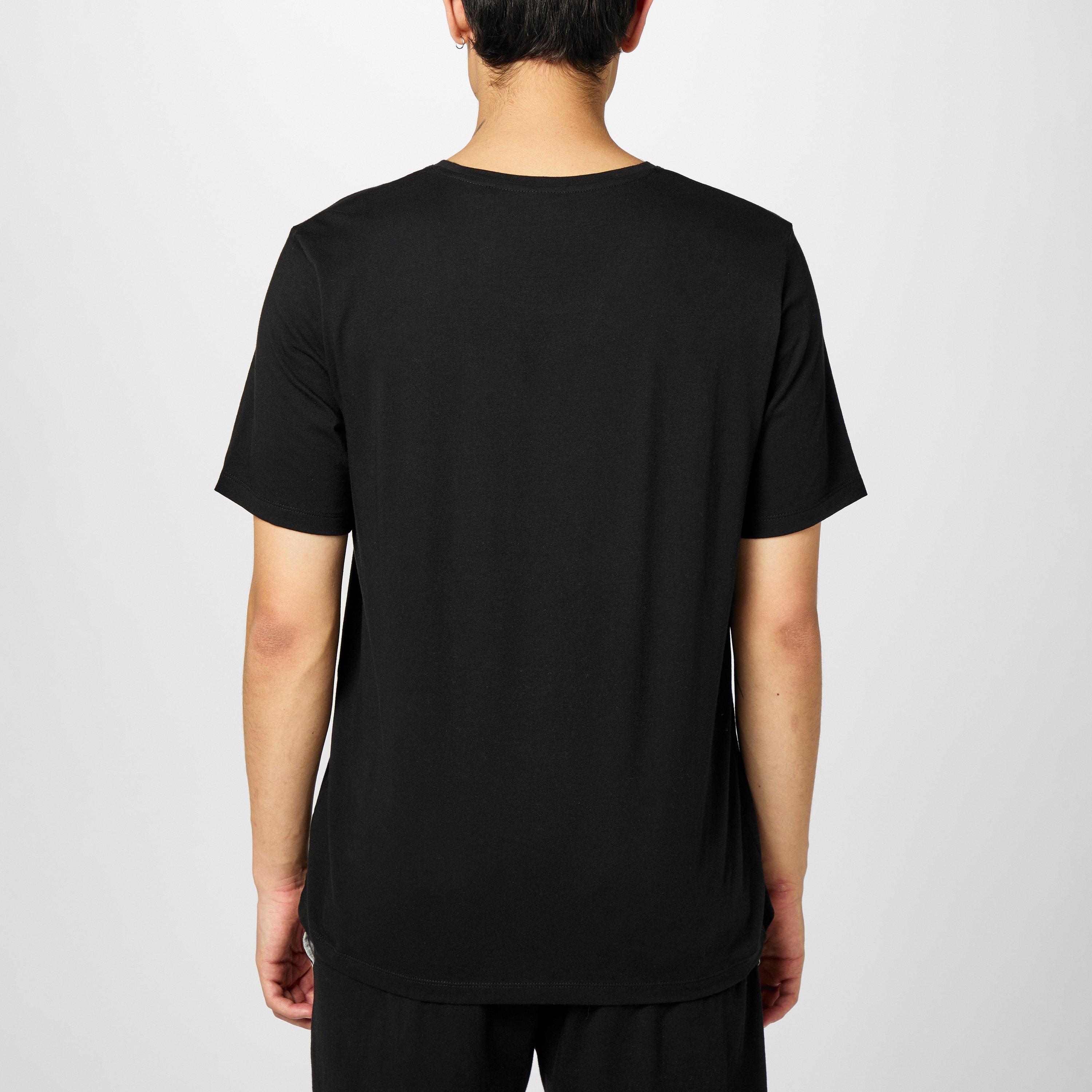 Black 001 - Boss - Mens BOSS Bodywear Mix & Match Premium Cotton T-Shirt with Logo Detail - 4