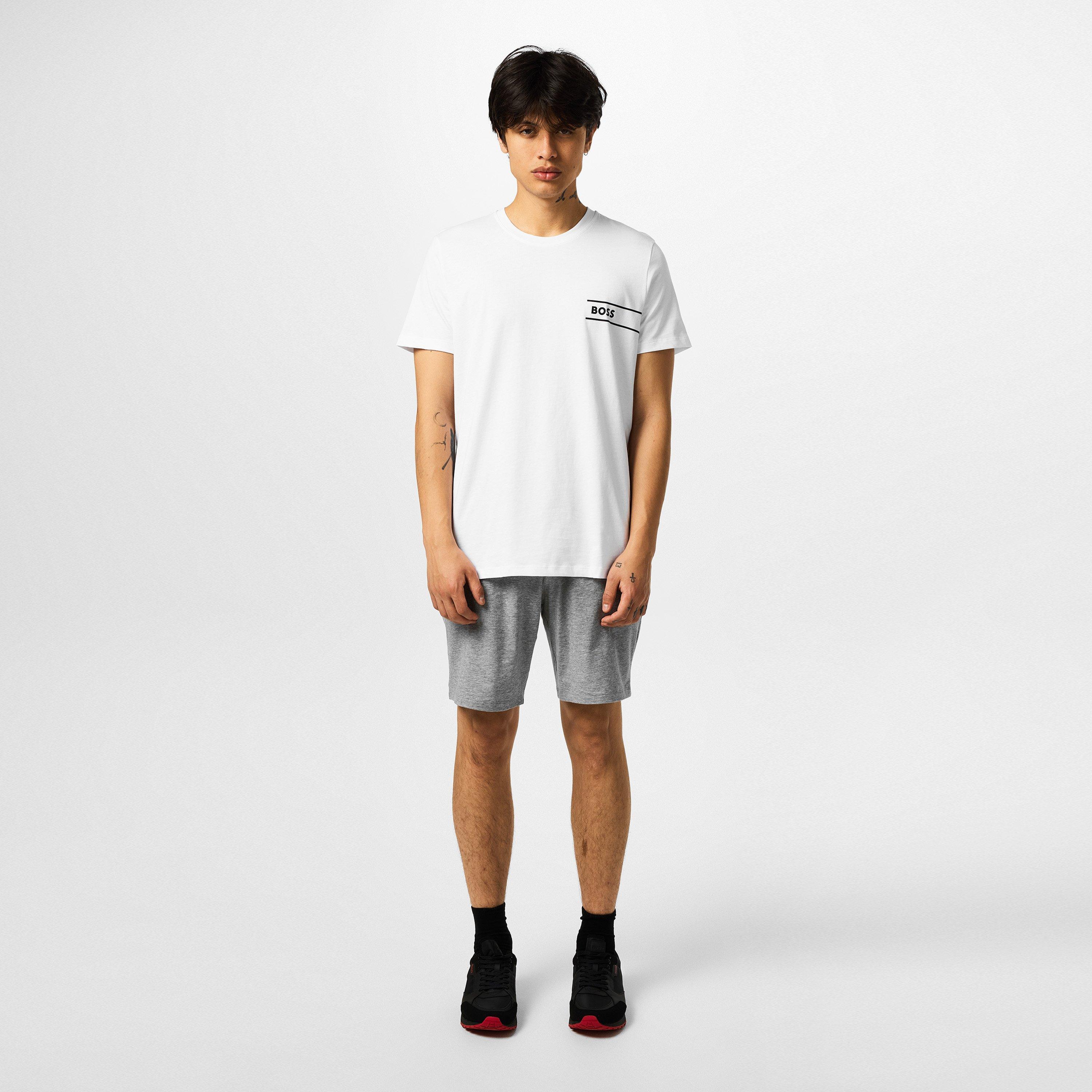 White 100 - Boss - Men's HBW Logo T-Shirt - 6