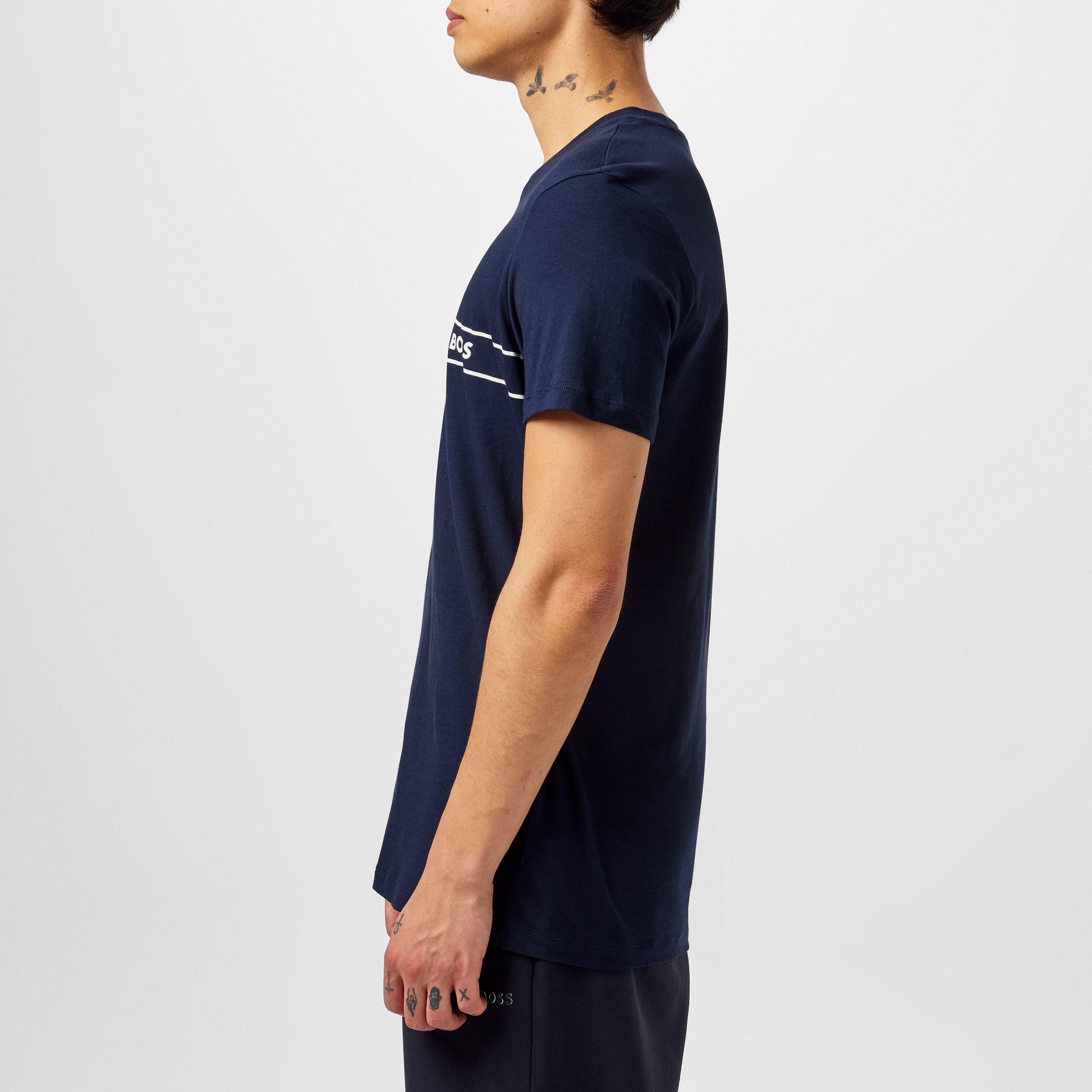 Dark Blue 405 - Boss - Men's HBW Logo T-Shirt - 5