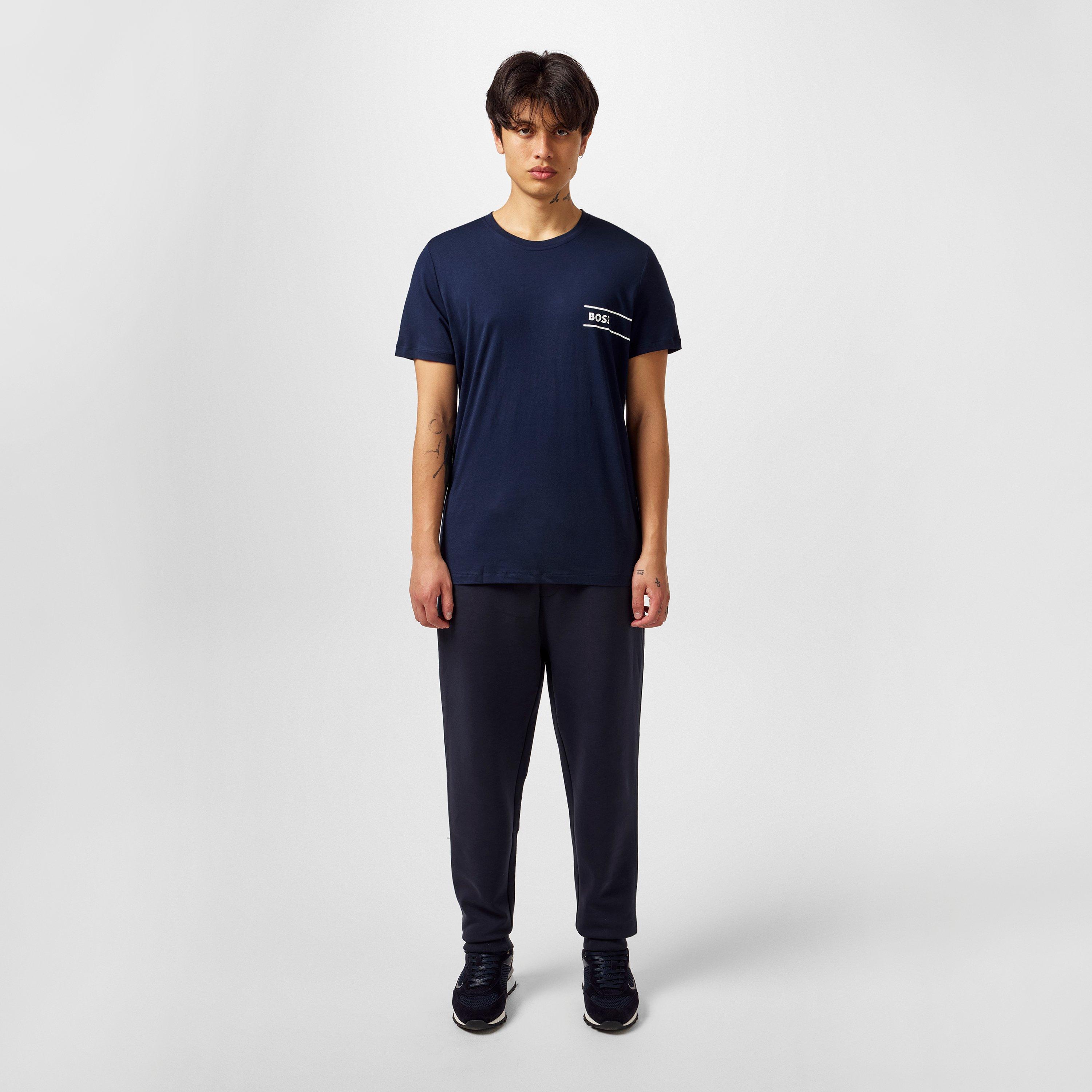 Dark Blue 405 - Boss - Men's HBW Logo T-Shirt - 6