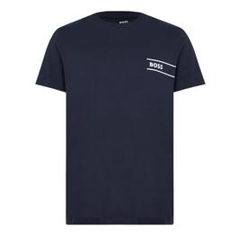 Boss Logo Crew Neck T Shirt