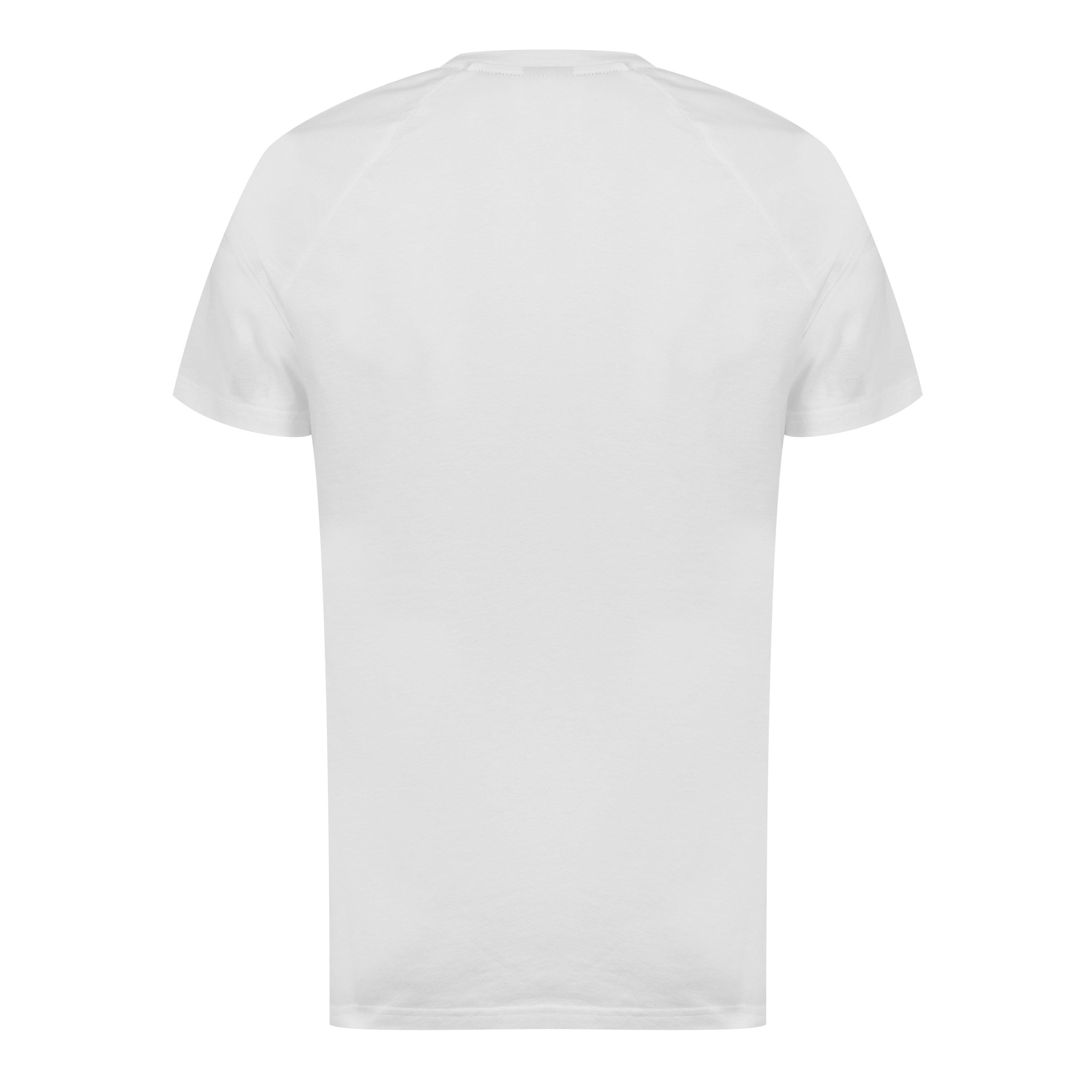 White 100 - Boss - Men's HBW Logo Slim T-Shirt, Printed T-Shirt - 7