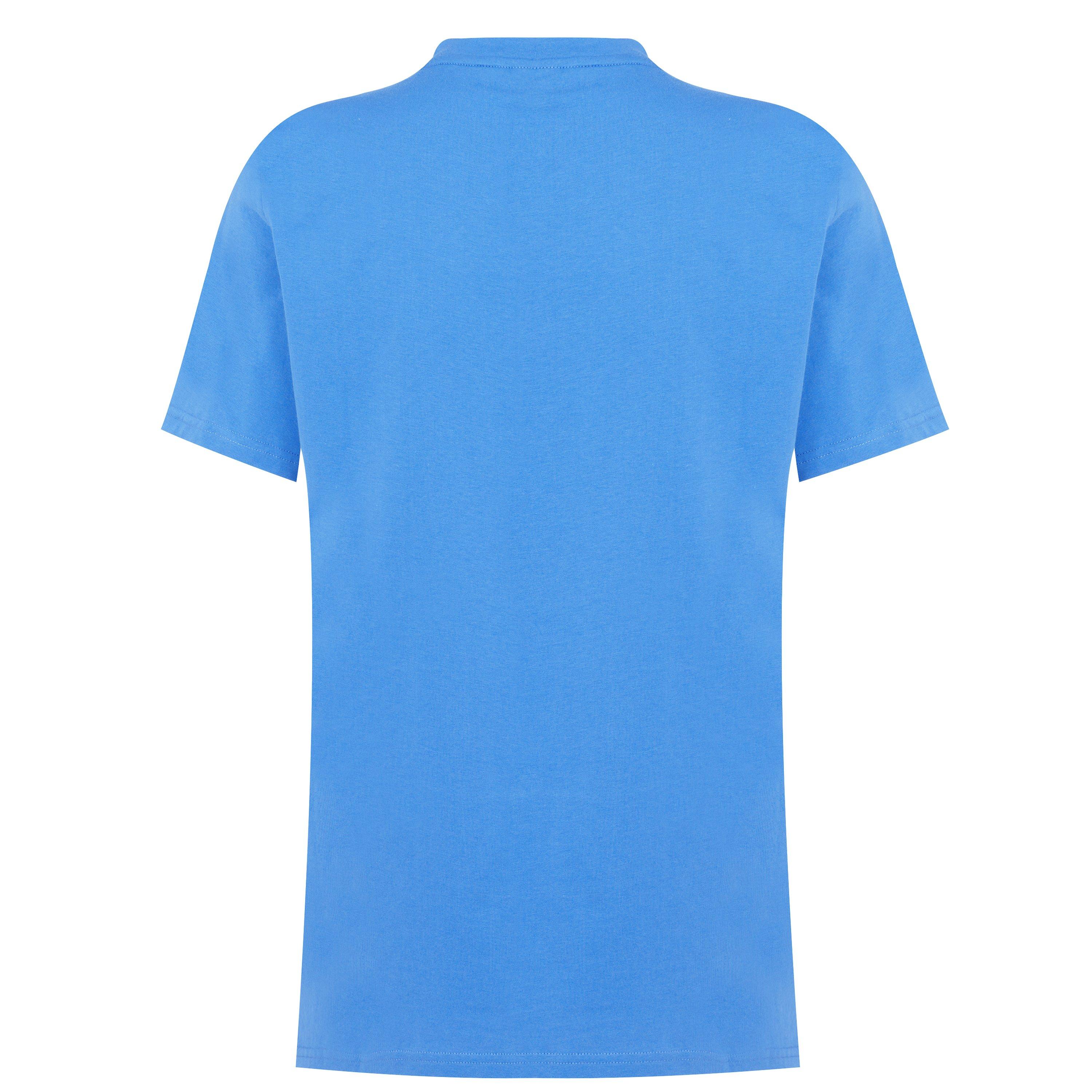 Königsblau 490 - Boss - Men's Logo Cotton Short Sleeve Crew Neck T-Shirt - 2