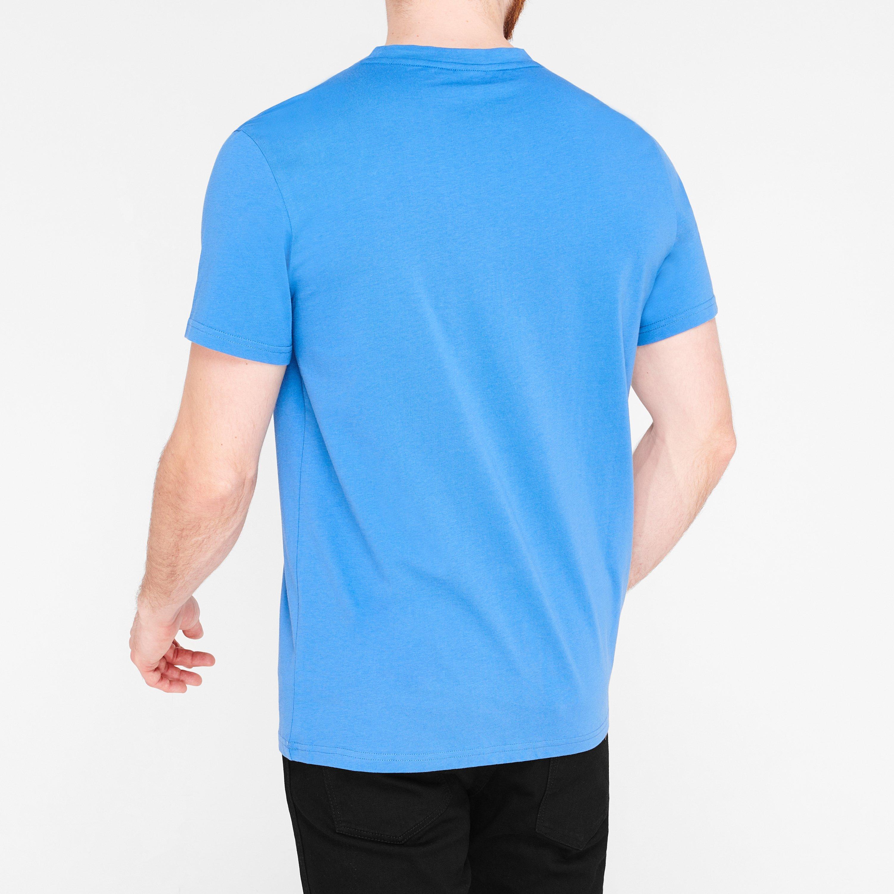 Königsblau 490 - Boss - Men's Logo Cotton Short Sleeve Crew Neck T-Shirt - 4