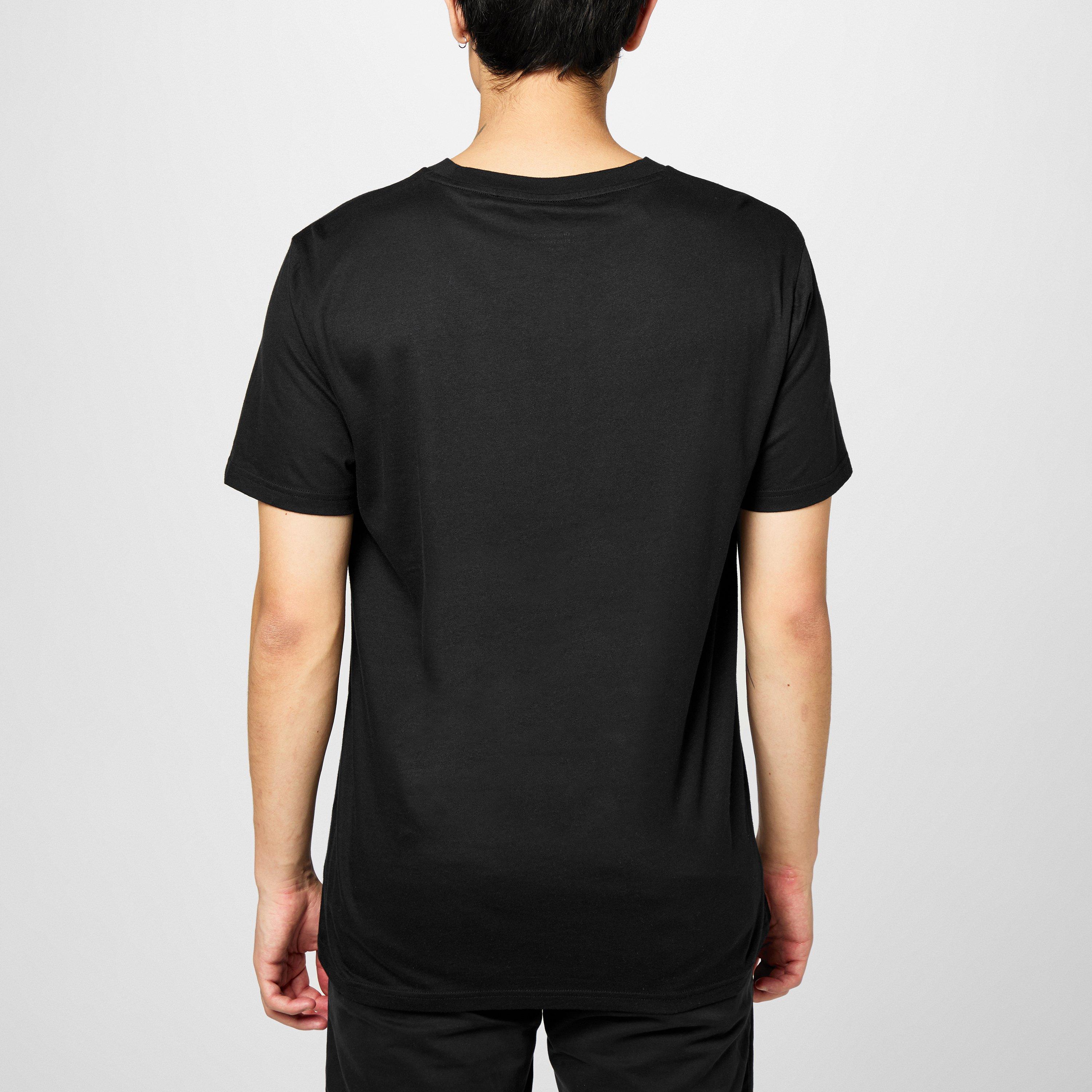 Schwarz 002 - Boss - Mens BOSS Bodywear Short Sleeve T-Shirt with Logo Print Detail - 4