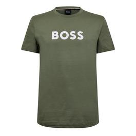 Boss Logo Print T-Shirt