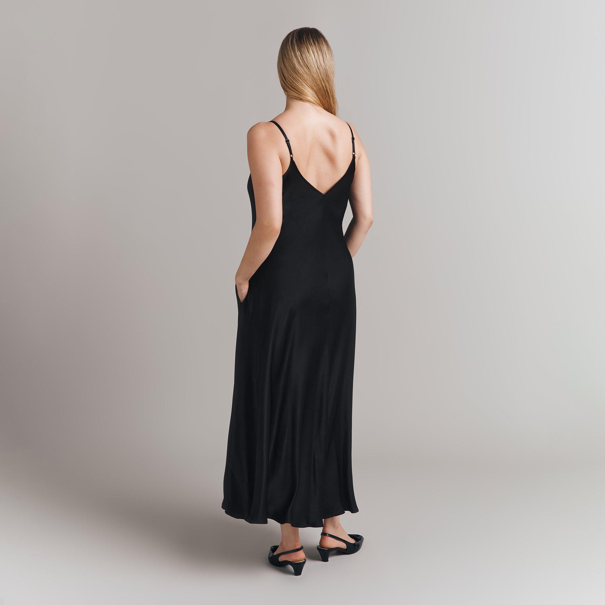 Black - Ghost - Women's Florrie Lightweight Slip Dress - 5