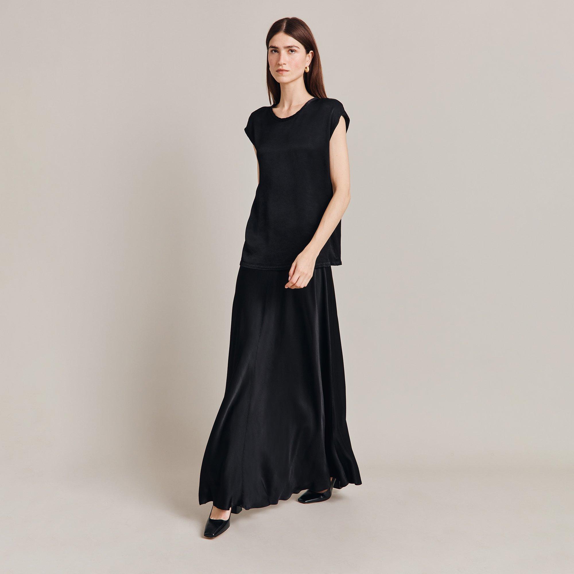 Black - Ghost - Women's Adrianna Slip Skirt - 3