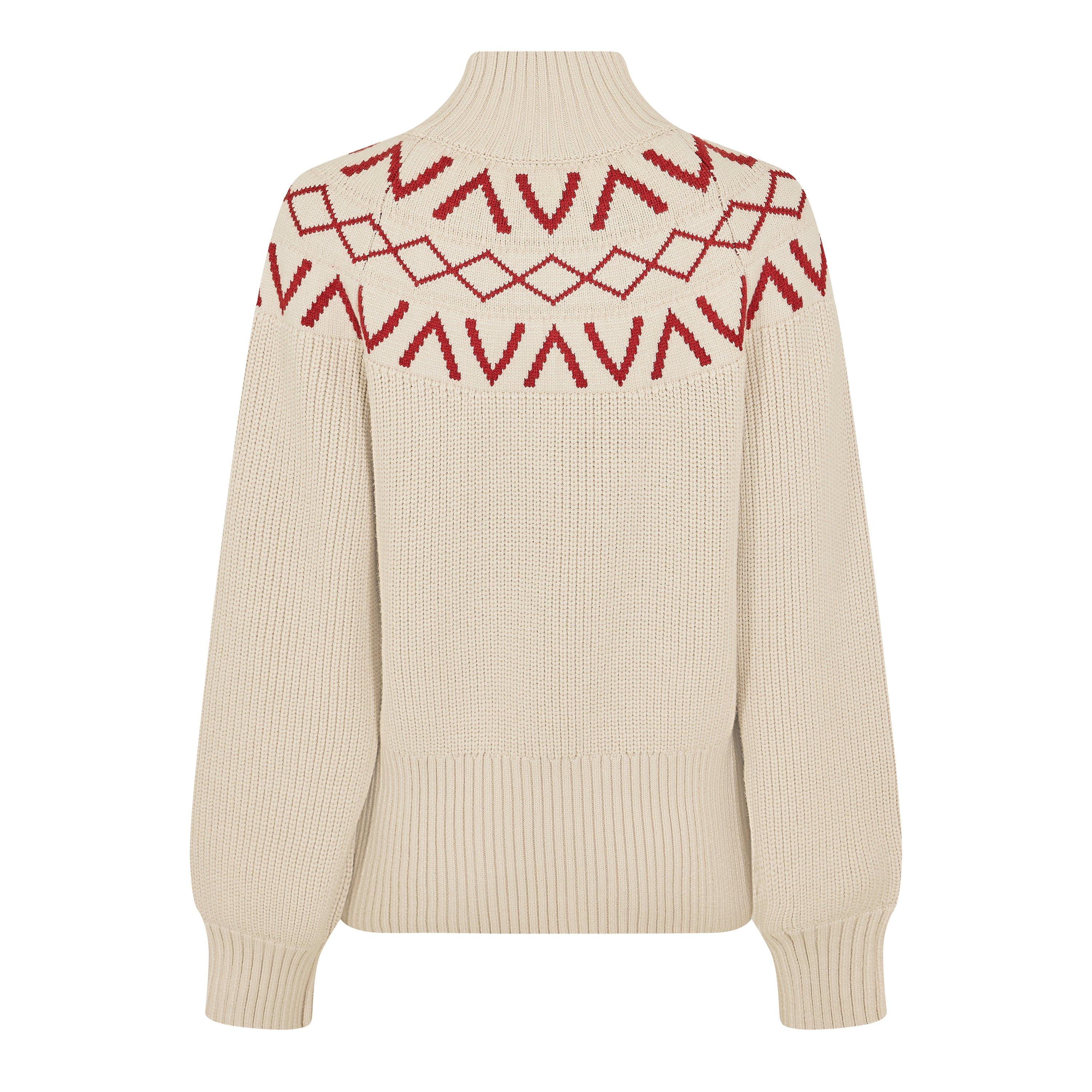 silver birch - Varley - Women's Marcie Knitted Crew Neck Jumper - 2