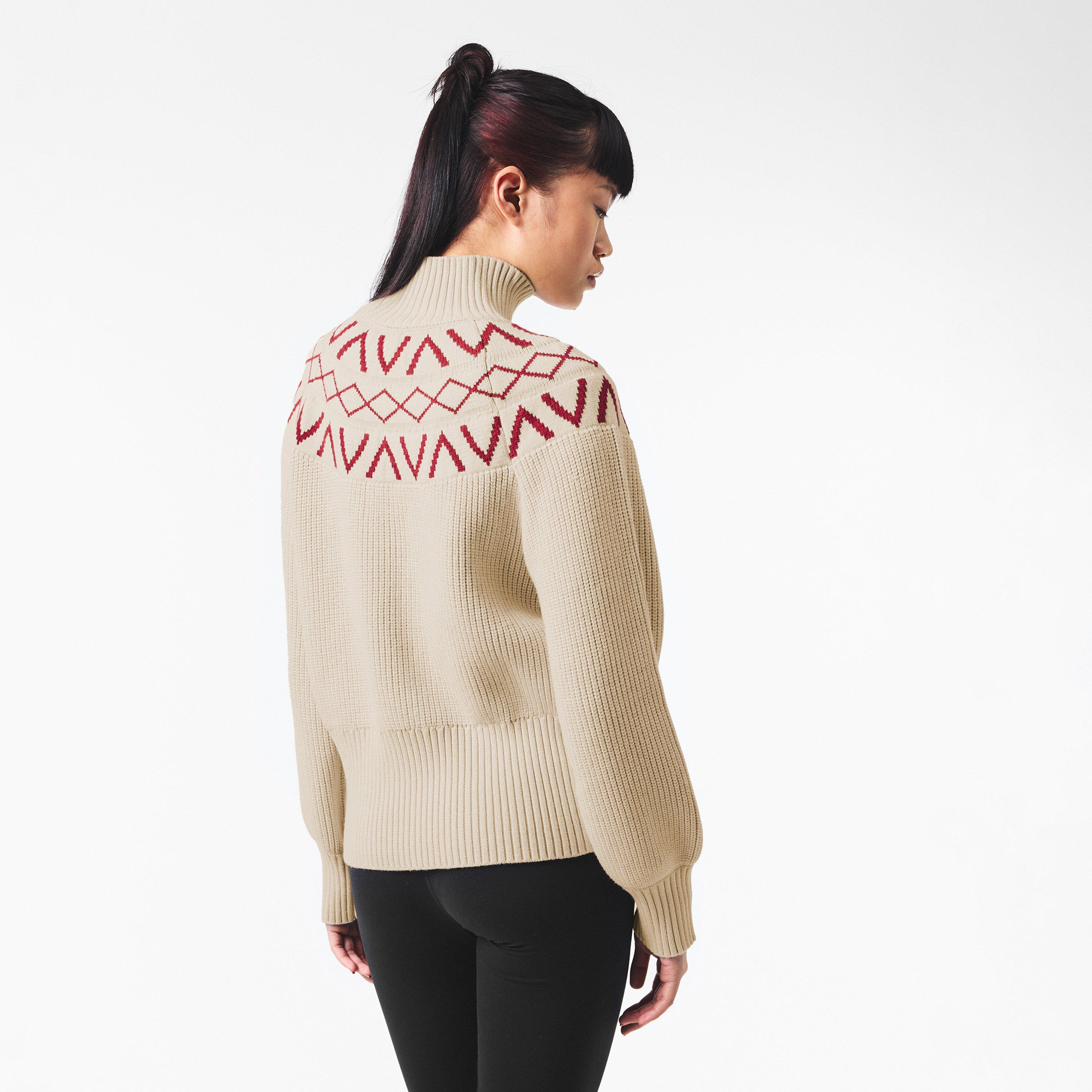 silver birch - Varley - Women's Marcie Knitted Crew Neck Jumper - 4