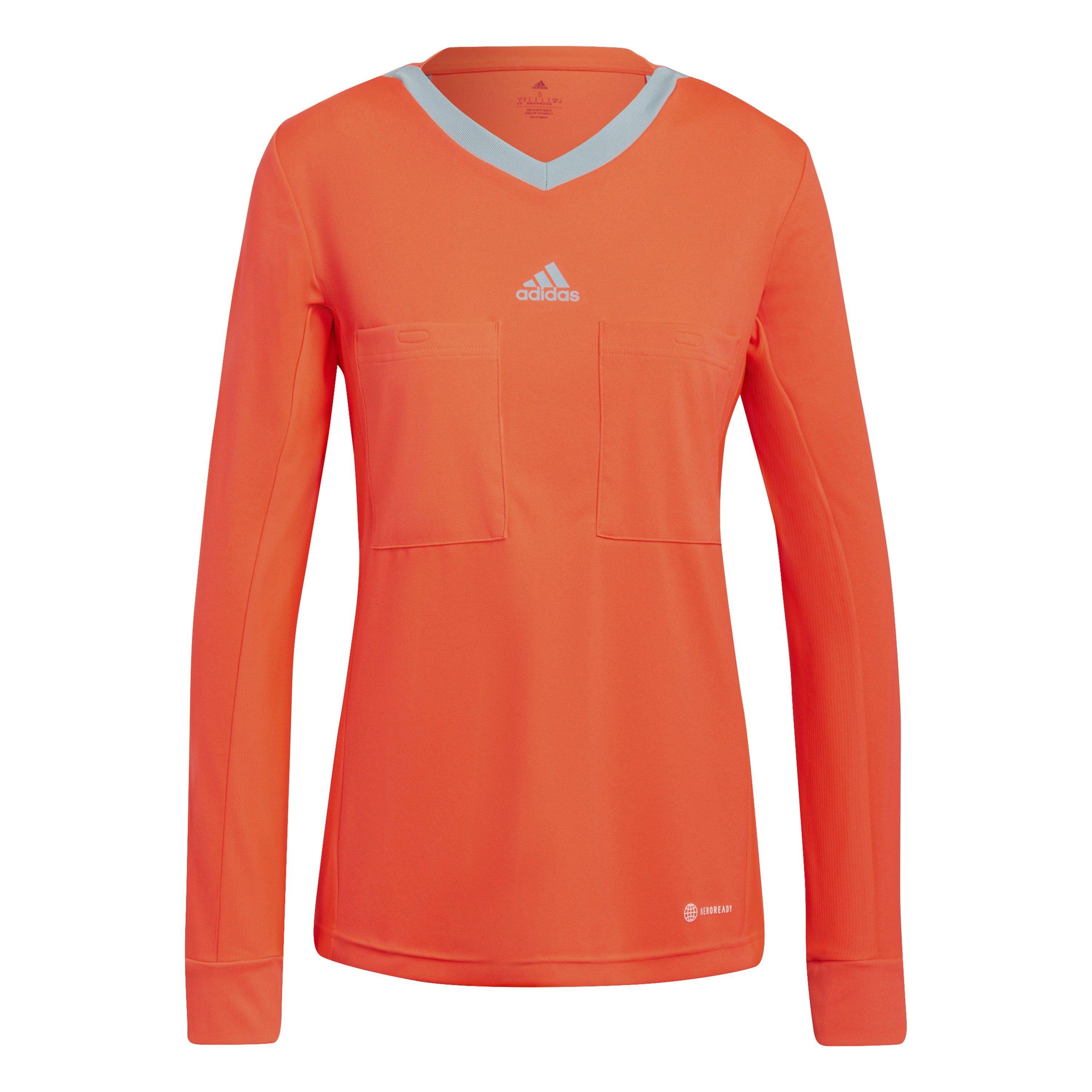 App Solar Red - adidas - Women's 22 Long Sleeve Referee Shirt - 1
